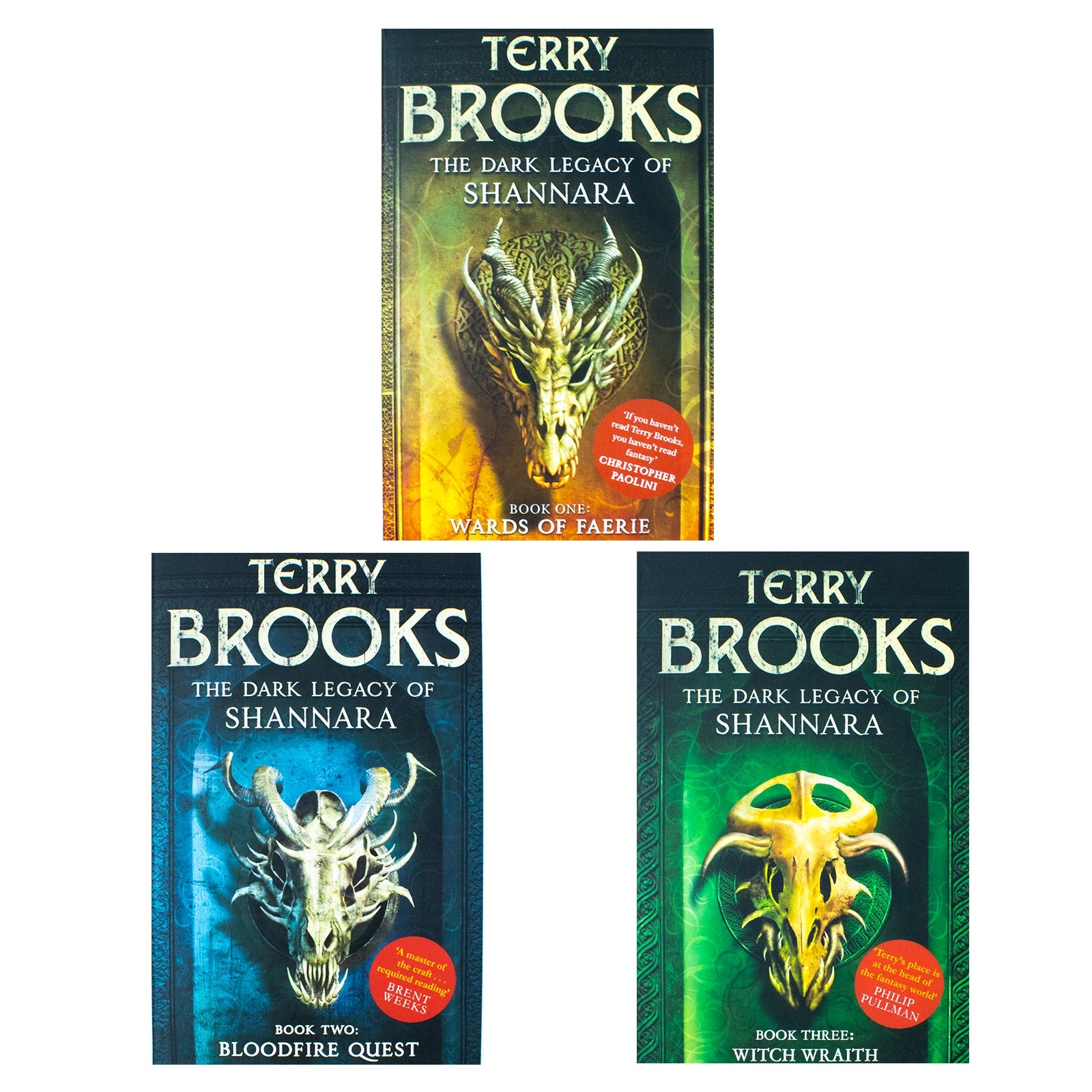 The Dark Legacy of Shannara Series 9 – Terry Brooks 3 Book Collection Set | Epic Fantasy Adventure, Magic, Mythical Creatures, YA Fiction & More