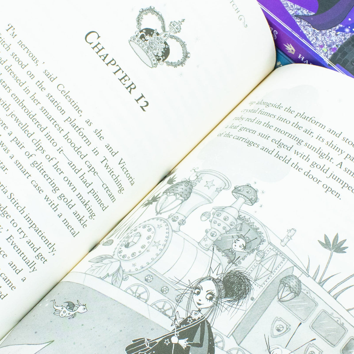 Victoria Stitch Series 3 Book Set by Harriet Muncaster – Bad and Glittering, Free and Famous, Dark and Sparkling – Fantasy Fiction for Kids & Readers
