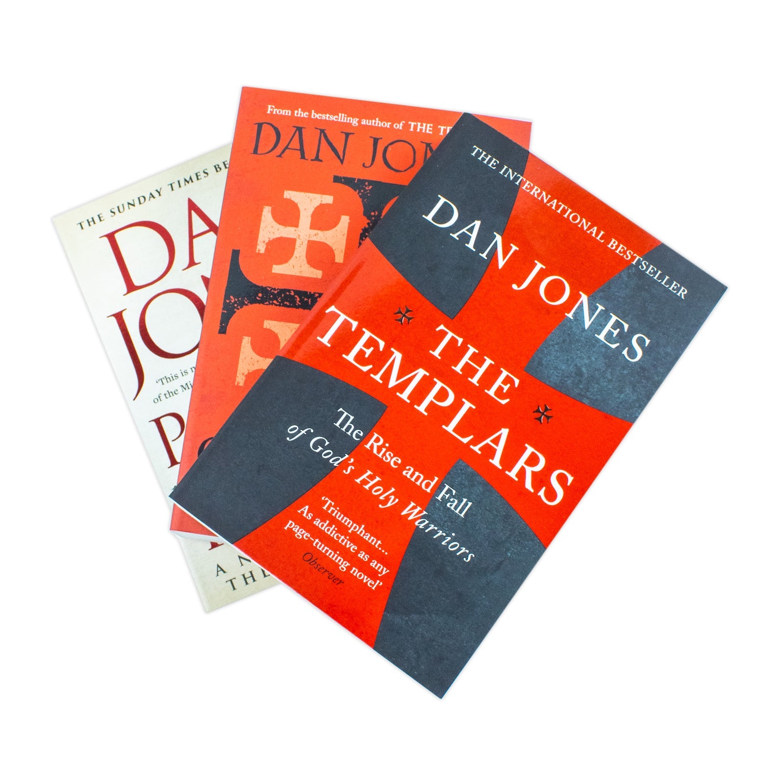 Dan Jones Collection 3 Books Set (The Templars, Crusaders and Powers and Thrones)