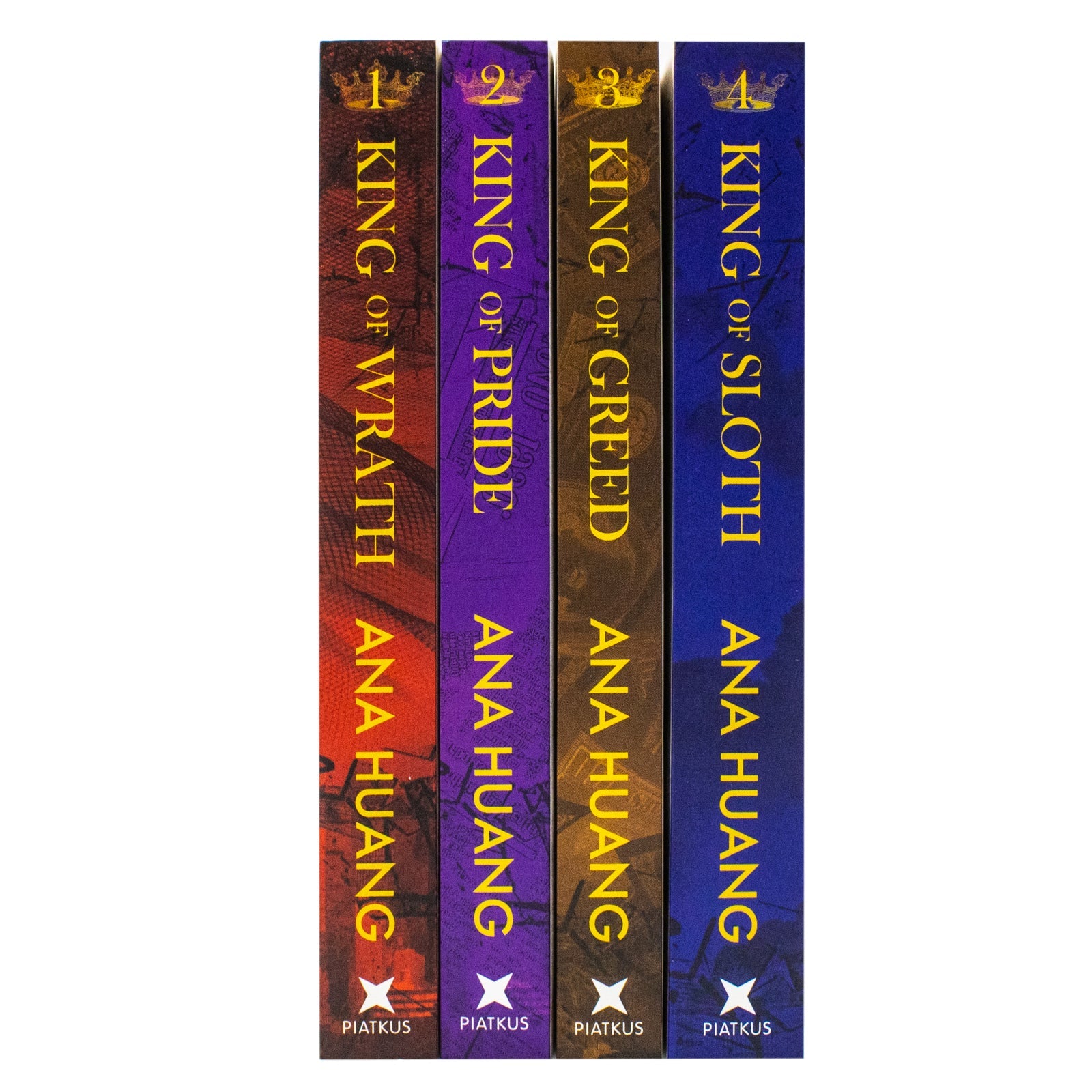 Kings of Sin Series by Ana Huang β 4 Book Collection Set (King of Wrath, King of Sloth & More) β Bestselling Contemporary Romance, Love Stories