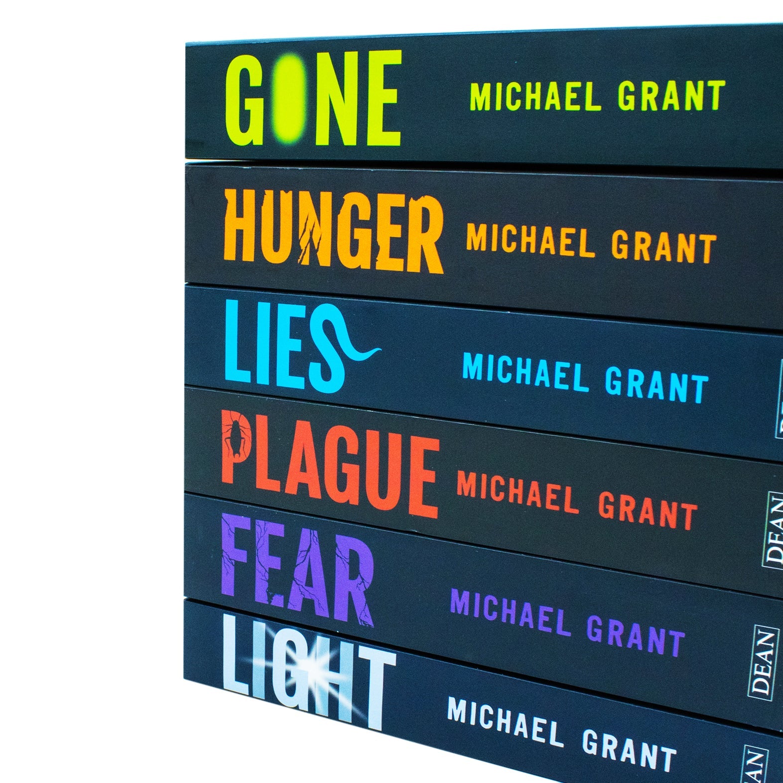 Gone Series 6-Book Collection Set by Michael Grant – Gripping YA Dystopian Science Fiction | Includes Light, Hunger, Lies, Plague & More
