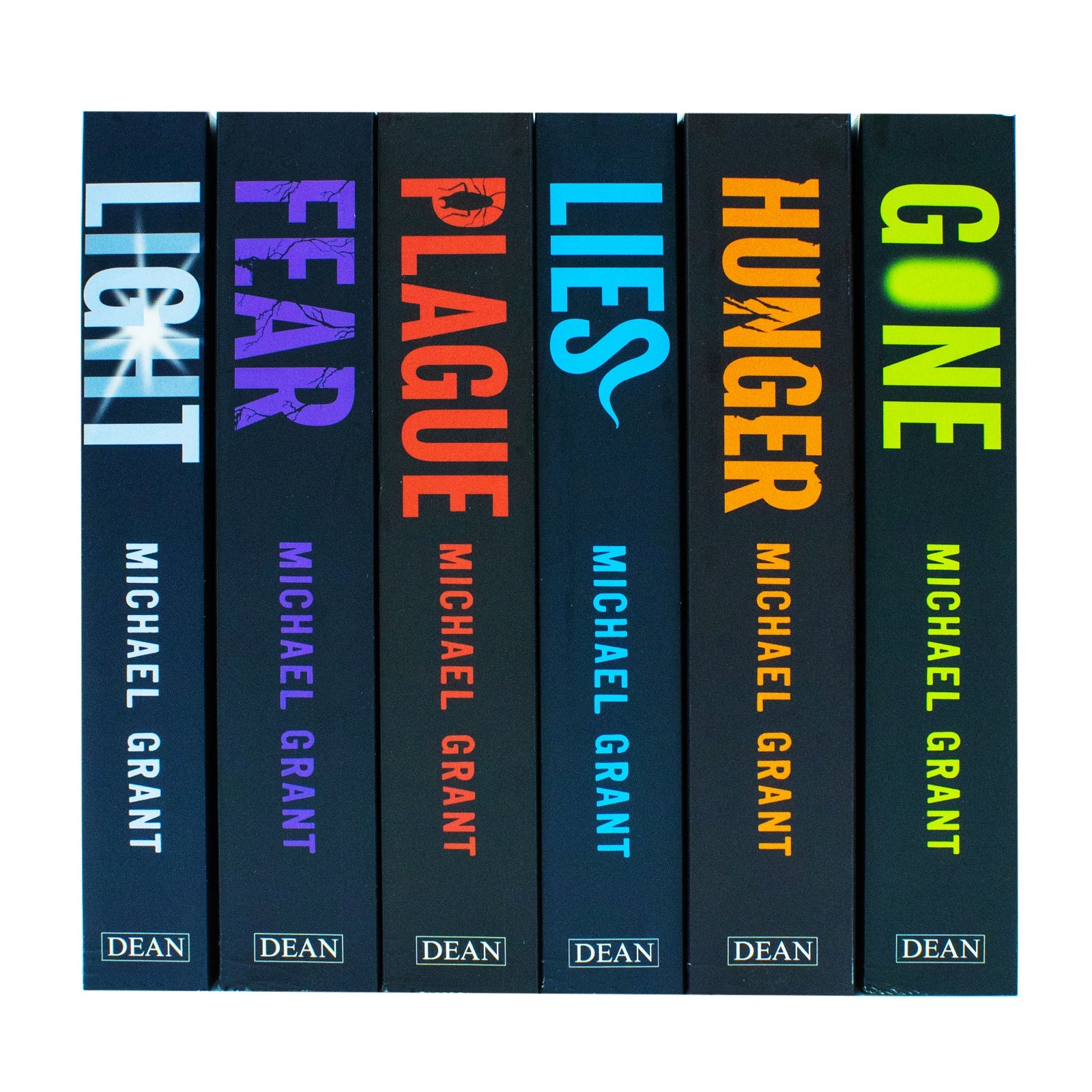 Gone Series 6-Book Collection Set by Michael Grant – Gripping YA Dystopian Science Fiction | Includes Light, Hunger, Lies, Plague & More