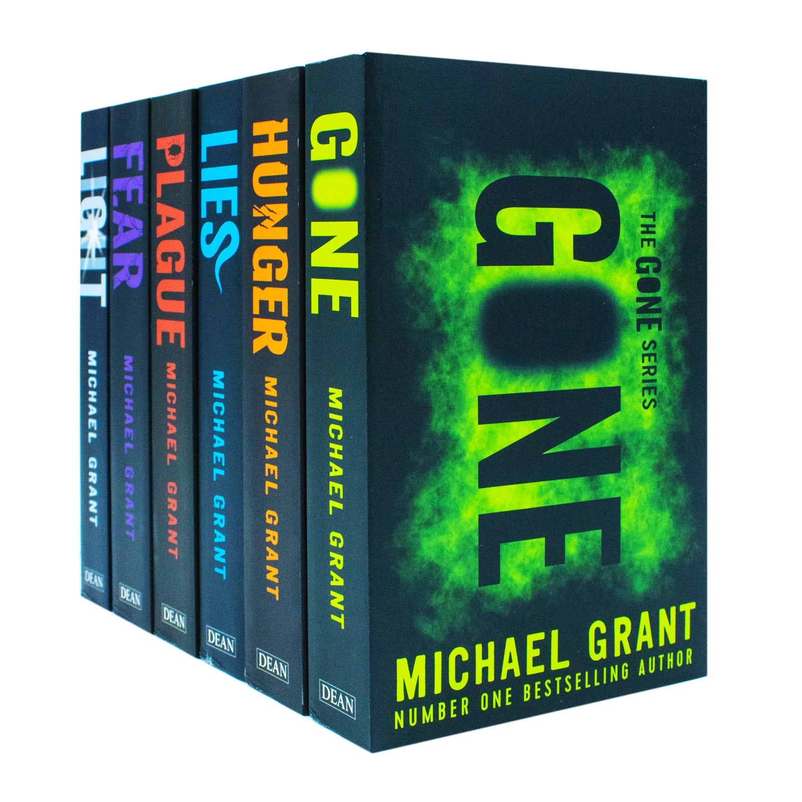 Gone Series 6-Book Collection Set by Michael Grant – Gripping YA Dystopian Science Fiction | Includes Light, Hunger, Lies, Plague & More