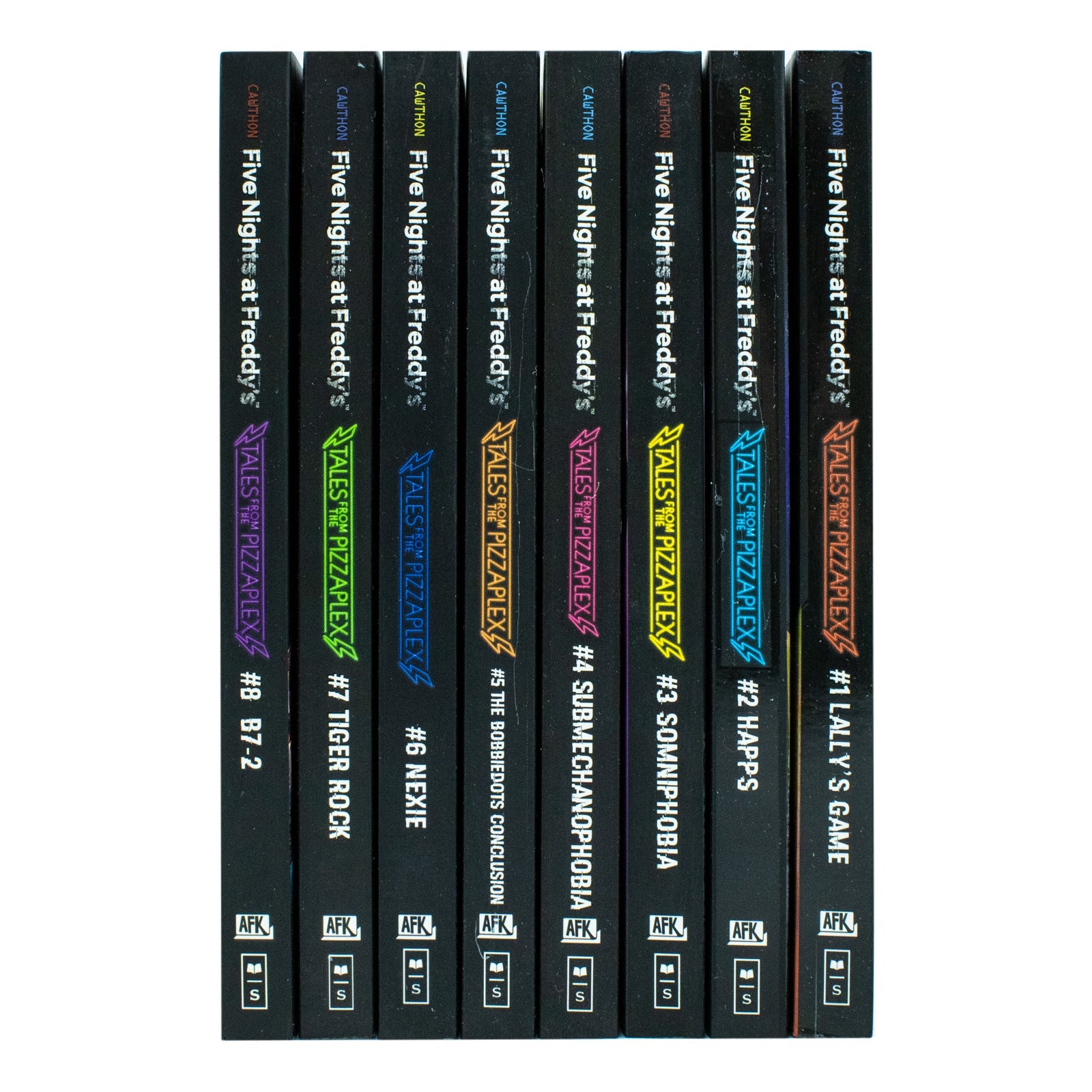 Five Nights at Freddy's: Tales from the Pizzaplex Series 8 Books Collection Set By Scott Cawthon