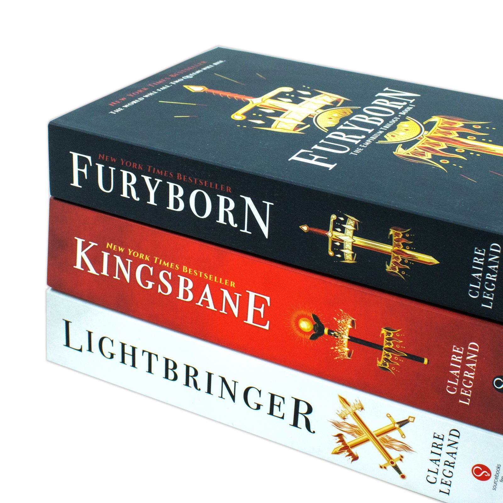 The Empirium Trilogy 3 Book Set by Claire Legrand β Furyborn, Kingsbane, Lightbringer β YA Epic Fantasy, Magic, Adventure, Supernatural Fiction