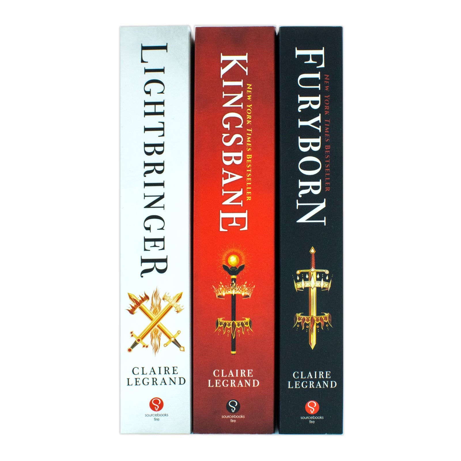The Empirium Trilogy 3 Book Set by Claire Legrand β Furyborn, Kingsbane, Lightbringer β YA Epic Fantasy, Magic, Adventure, Supernatural Fiction