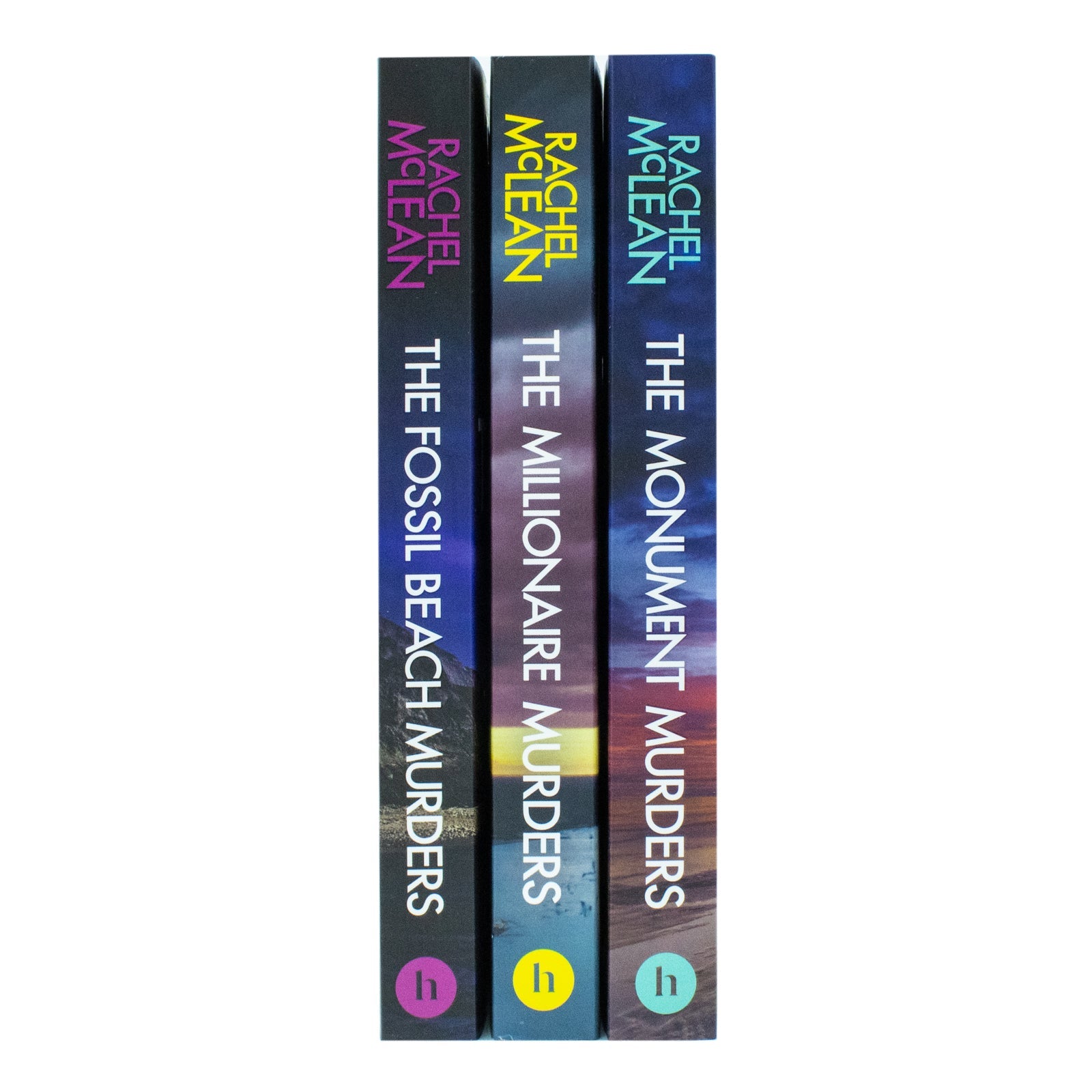 Rachel McLean Dorset Crime Series 3 Books Collection Set (Books 4-6) (The Monument Murders, The Millionaire Murders, The Fossil Beach Murders)
