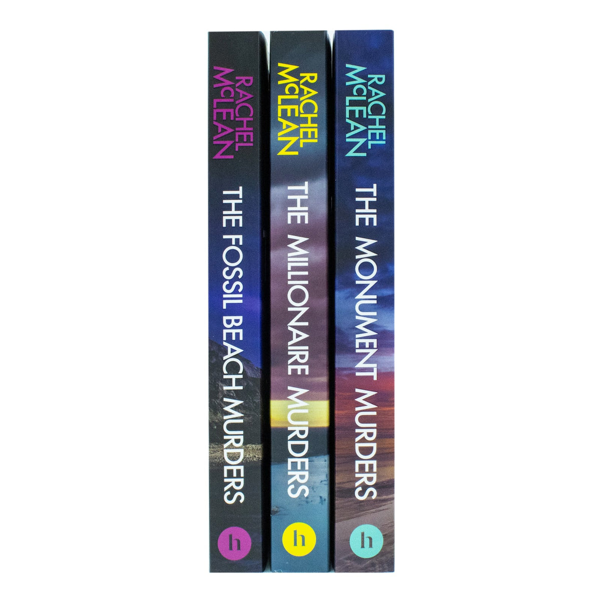 Rachel McLean Dorset Crime Series 3 Books Collection Set (Books 4-6) (The Monument Murders, The Millionaire Murders, The Fossil Beach Murders)