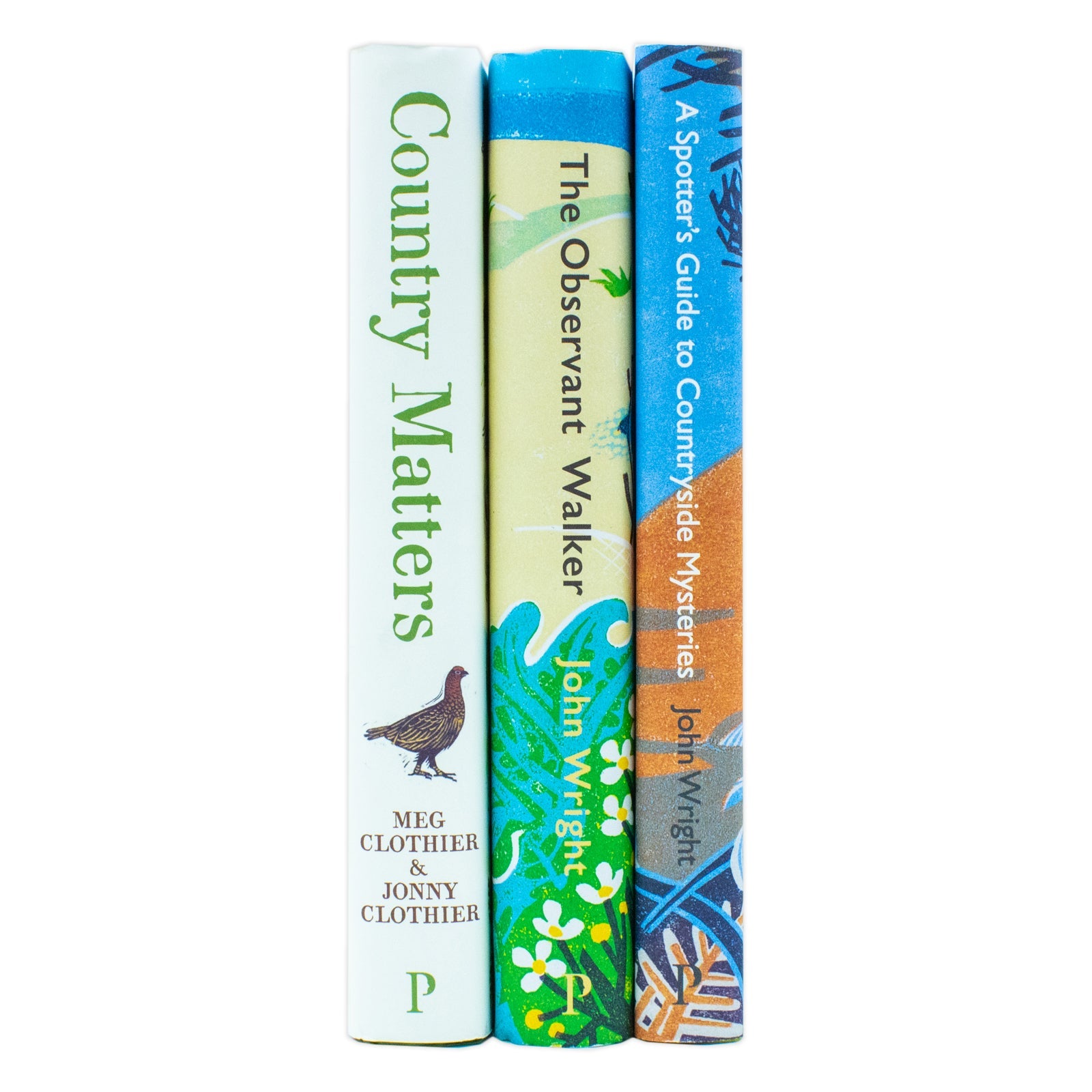 Countryside 3 Books Collection Set by John Wright, Meg Clothier, Jonny Clothier (Hardback)