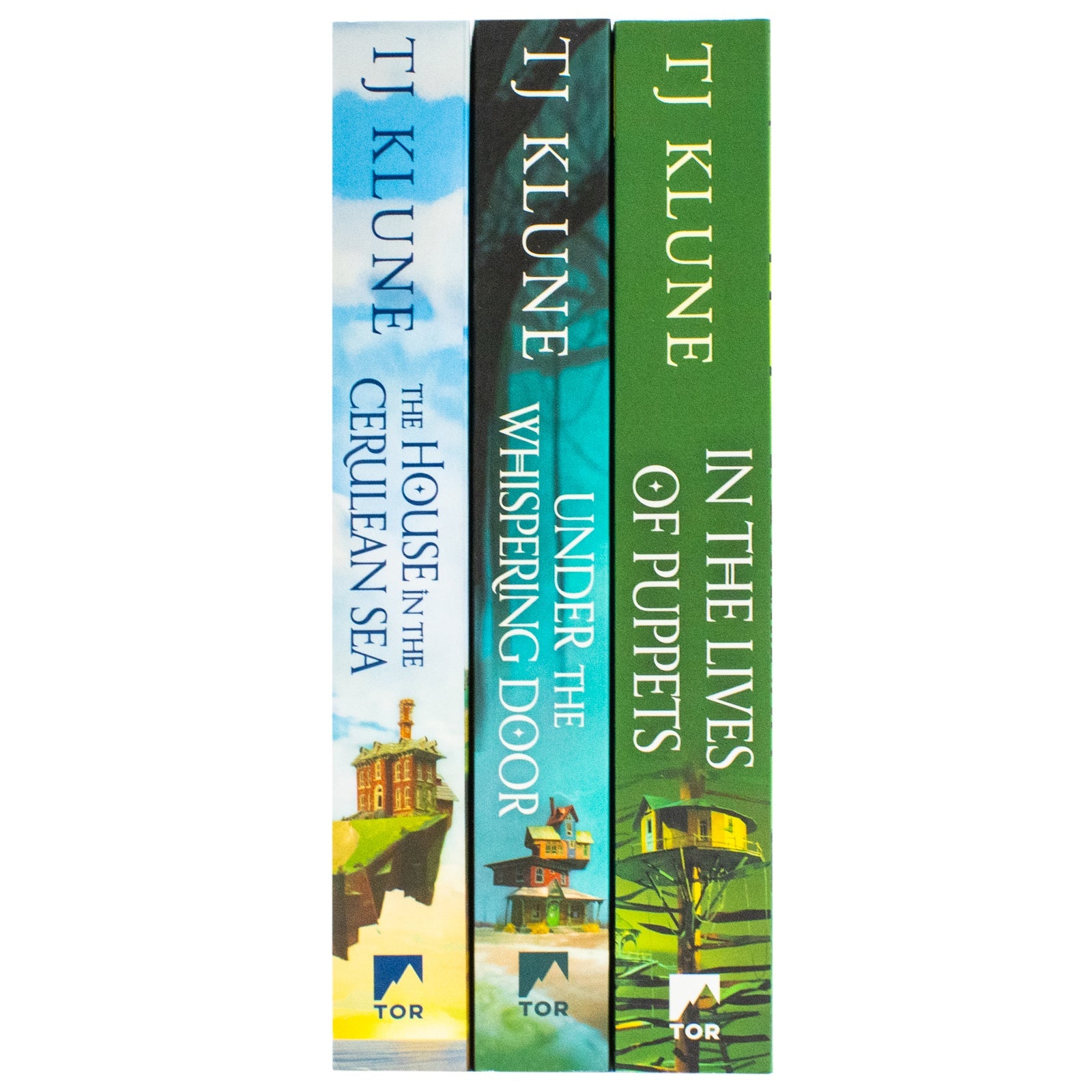 TJ Klune 3 Books Collection Set (In the Lives of Puppets, Under the Whispering Door, House in the Cerulean Sea)