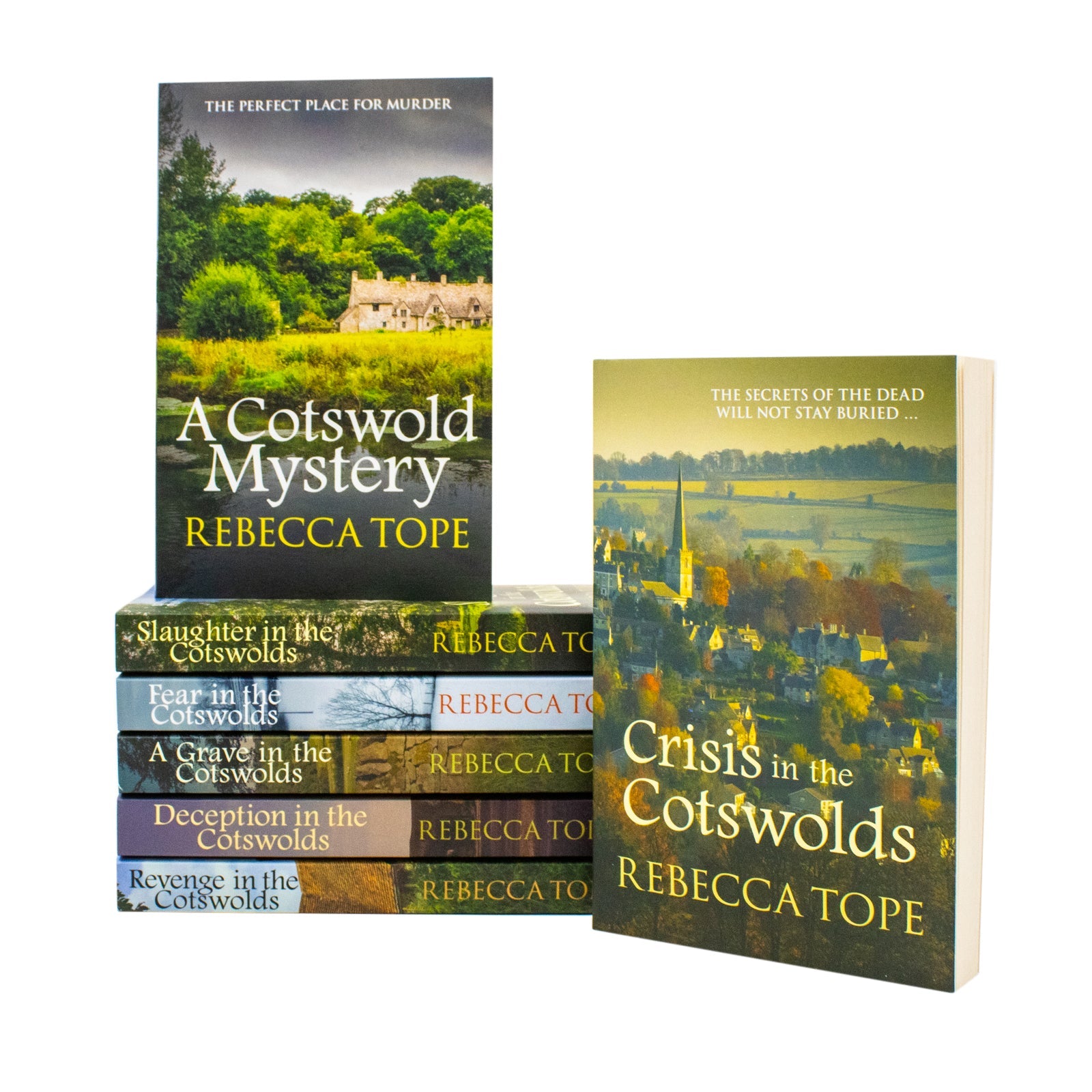 Rebecca Tope Cotswold Mystery Series Collection 7 Books Set (A Grave in the Cotswolds, Fear in the Cotswolds, A Cotswold Mystery and More) | Paperback