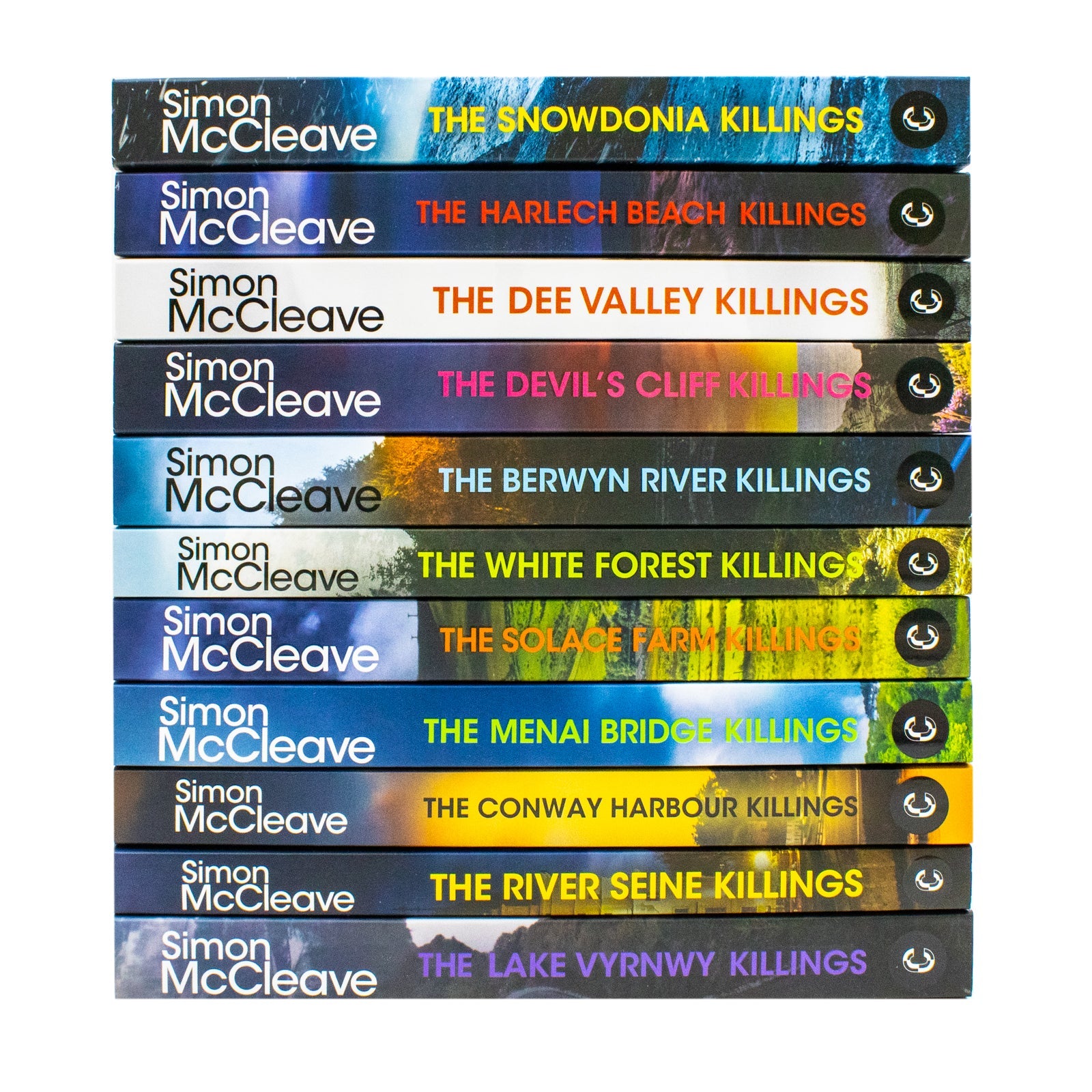 DI Ruth Hunter Series 1-11 Books Collection Set By Simon McCleave (The Snowdonia Killings, The Harlech Beach, The Dee Valley, Devil's Cliffs, The Berwyn River, White Forest and MORE)