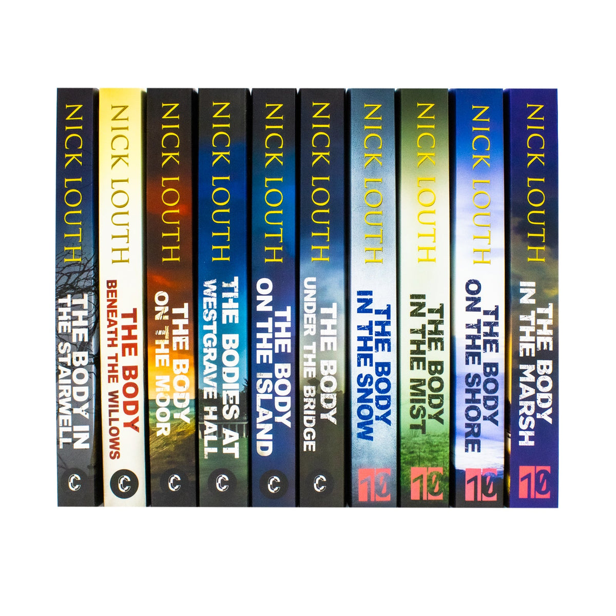 DCI Craig Gillard Crime Thrillers Series 10 Books Collection Set by Nick Louth (Books 1-10)