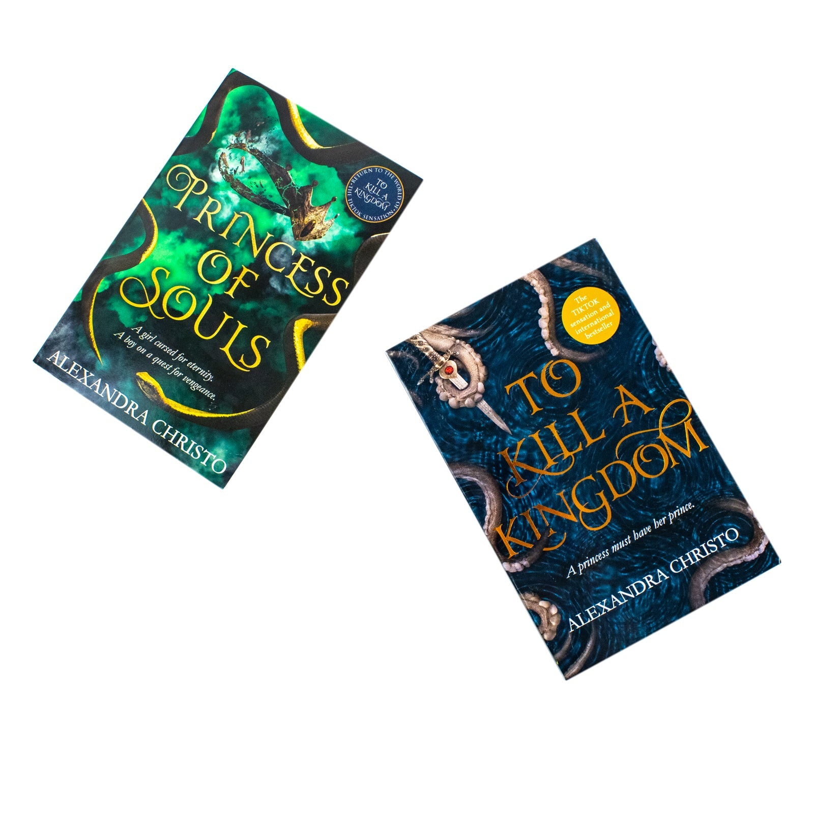 Hundred Kingdoms Novels Collection 2 Books Set By Alexandra Christo (To Kill a Kingdom & Princess of Souls)