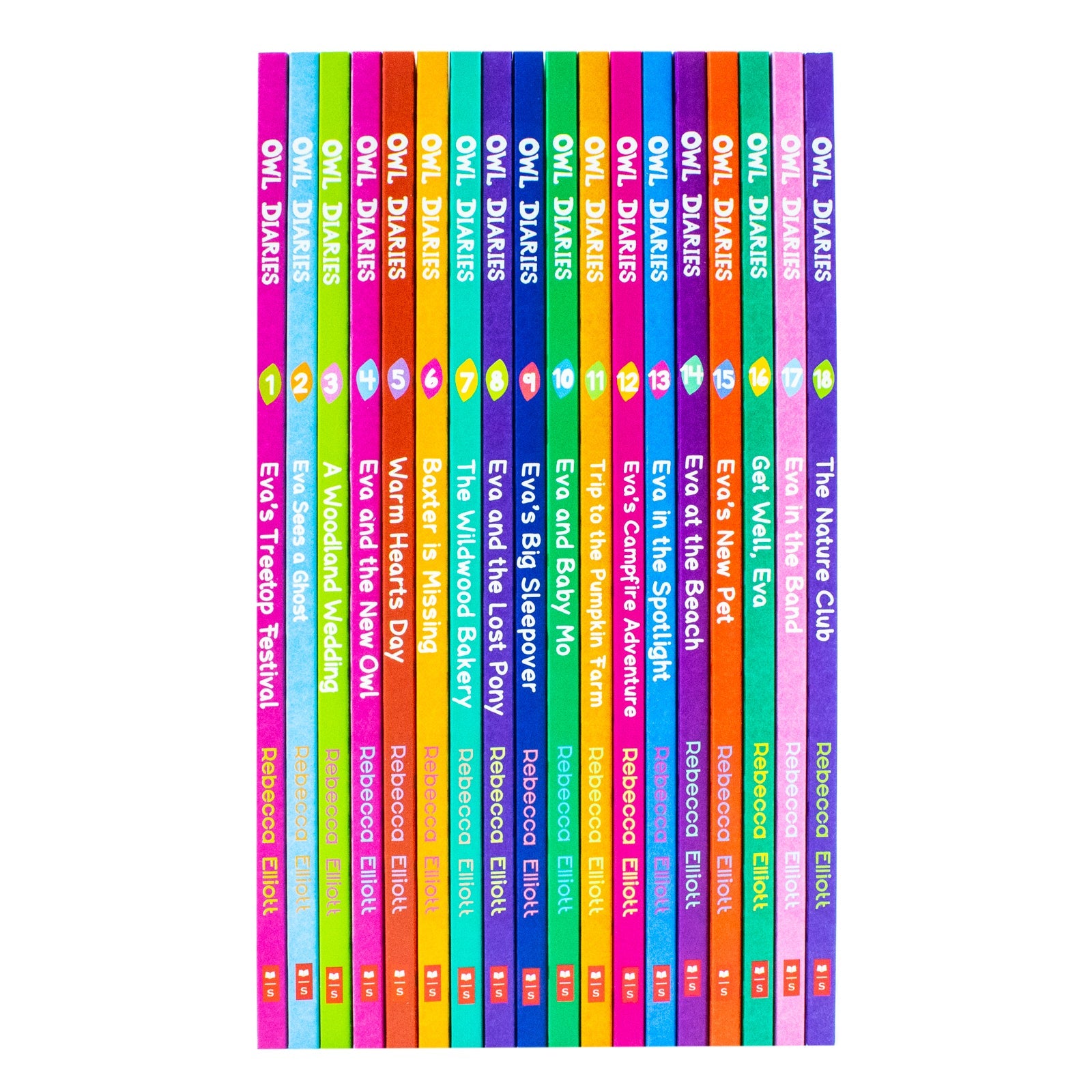 Owl Diaries Collection 1-18 Books Set by Rebecca Elliott |Fun & Engaging Children's Series – Early Readers, Adventure, Diary Stories & Literacy Skills