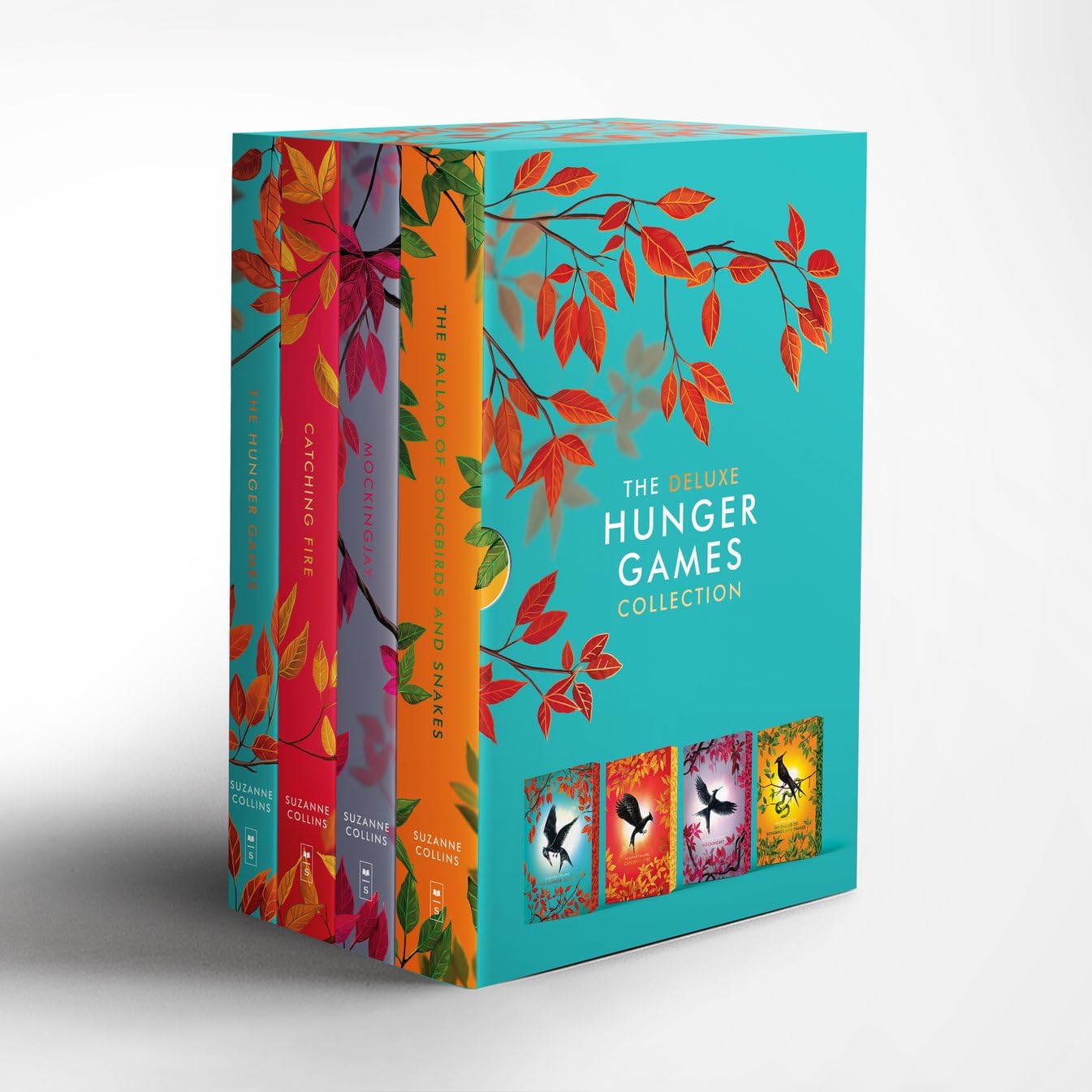 The Deluxe Hunger Games Collection 4 Book Set by Suzanne Collins (Paperback)