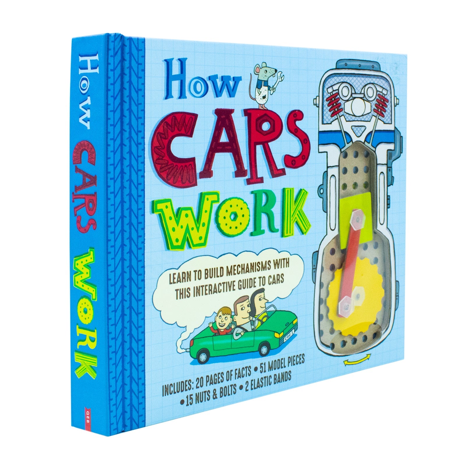 How Cars Work, Learn To Build Mechanisms With This Interactive Guide To Cars By Nick Arnold