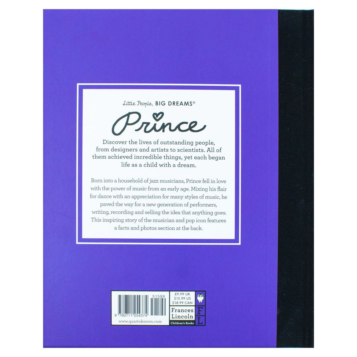 Prince (54) (Little People, BIG DREAMS) Book by Sanchez Vegara, Maria Isabel | Hardcover
