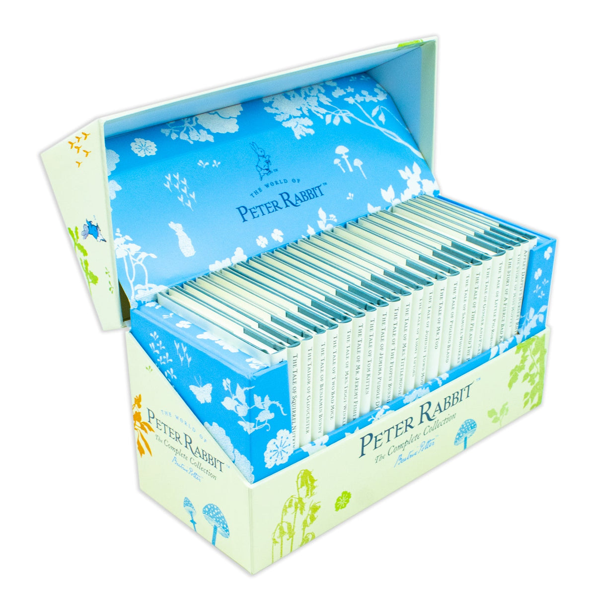 Peter Rabbit 23-Book Box Set by Beatrix Potter – Illustrated children's classics | Ages 3–6, bedtime stories, nursery books, perfect christening gift