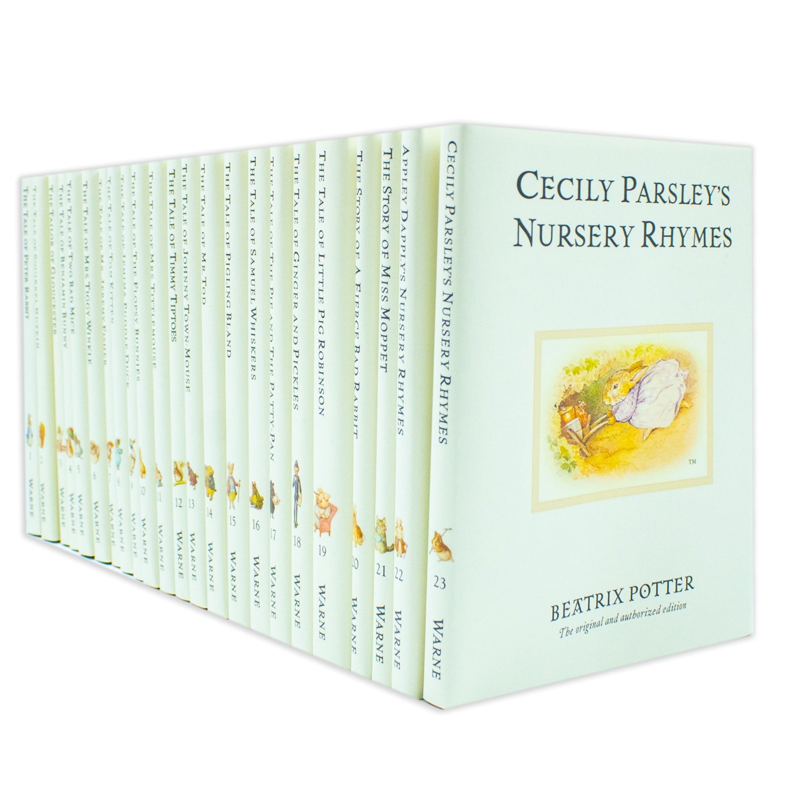 Peter Rabbit 23 Book Box Set by Beatrix Potter β Hardback Illustrated Collection | Ages 3β6, Bedtime Stories, Nursery Books, Christening Gift