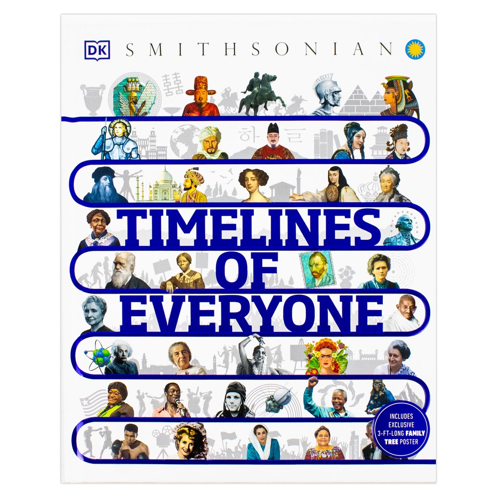 Timelines of Everyone: From Cleopatra and Confucius to Mozart and Malala | Hardcover Book (DK Children's Timelines)