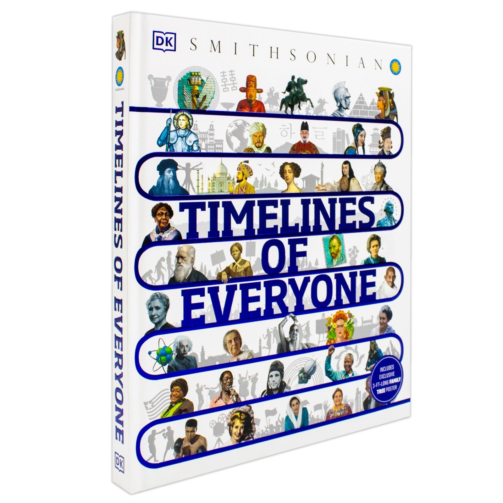 Timelines of Everyone: From Cleopatra and Confucius to Mozart and Malala | Hardcover Book (DK Children's Timelines)
