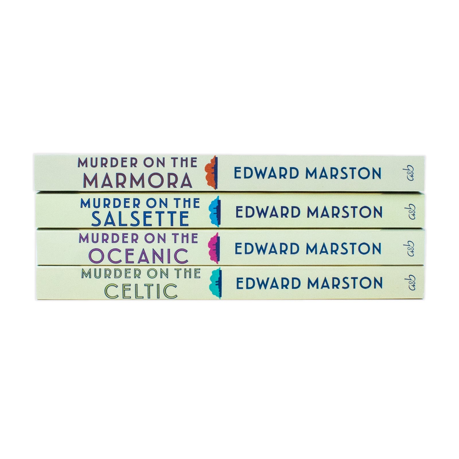 Edward Marston 4 Book Collection - Murder on the Oceanic, Celtic, Marmora, Salsette (12+ years) for Mystery Lovers