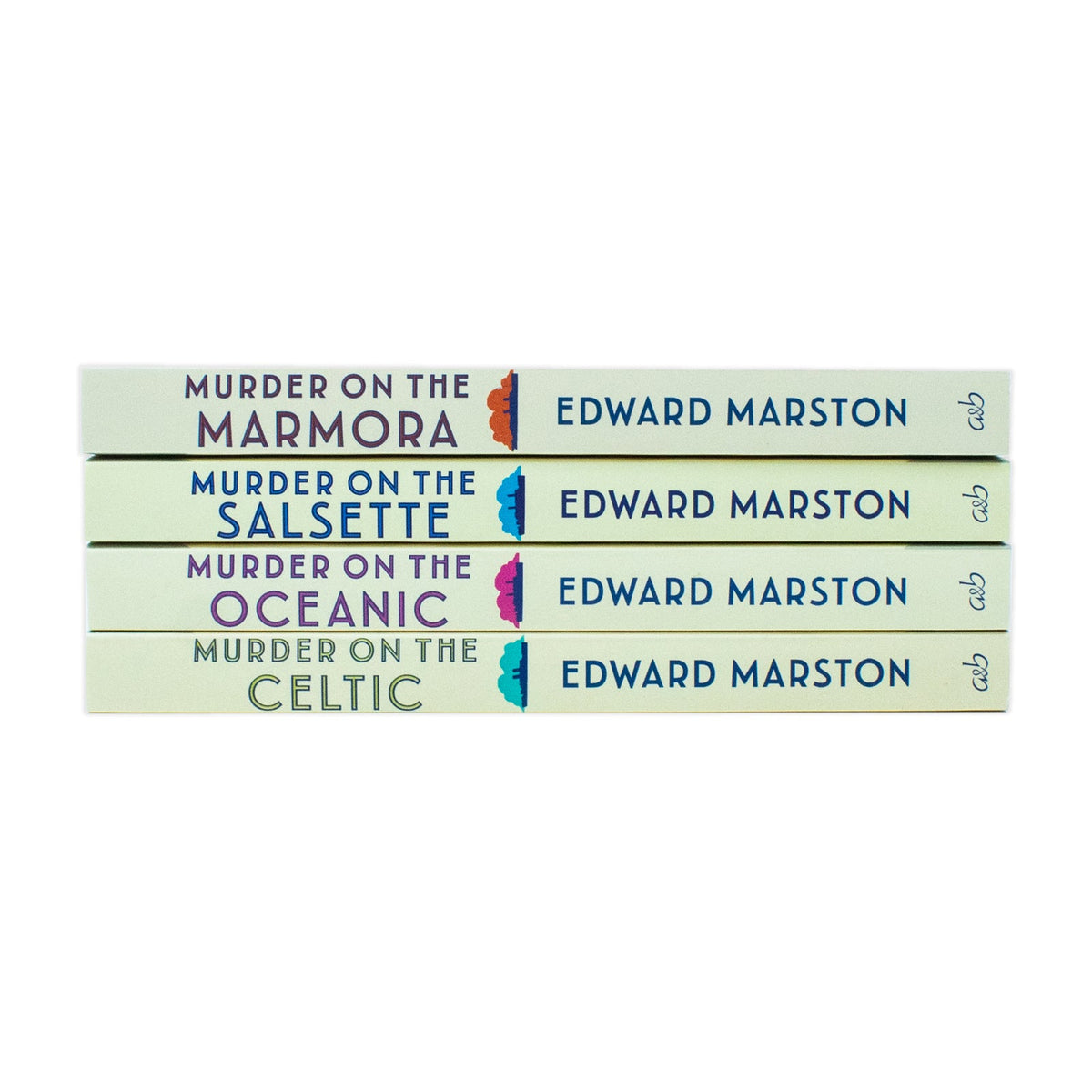 Edward Marston 4 Book Collection - Murder on the Oceanic, Celtic, Marmora, Salsette (12+ years) for Mystery Lovers