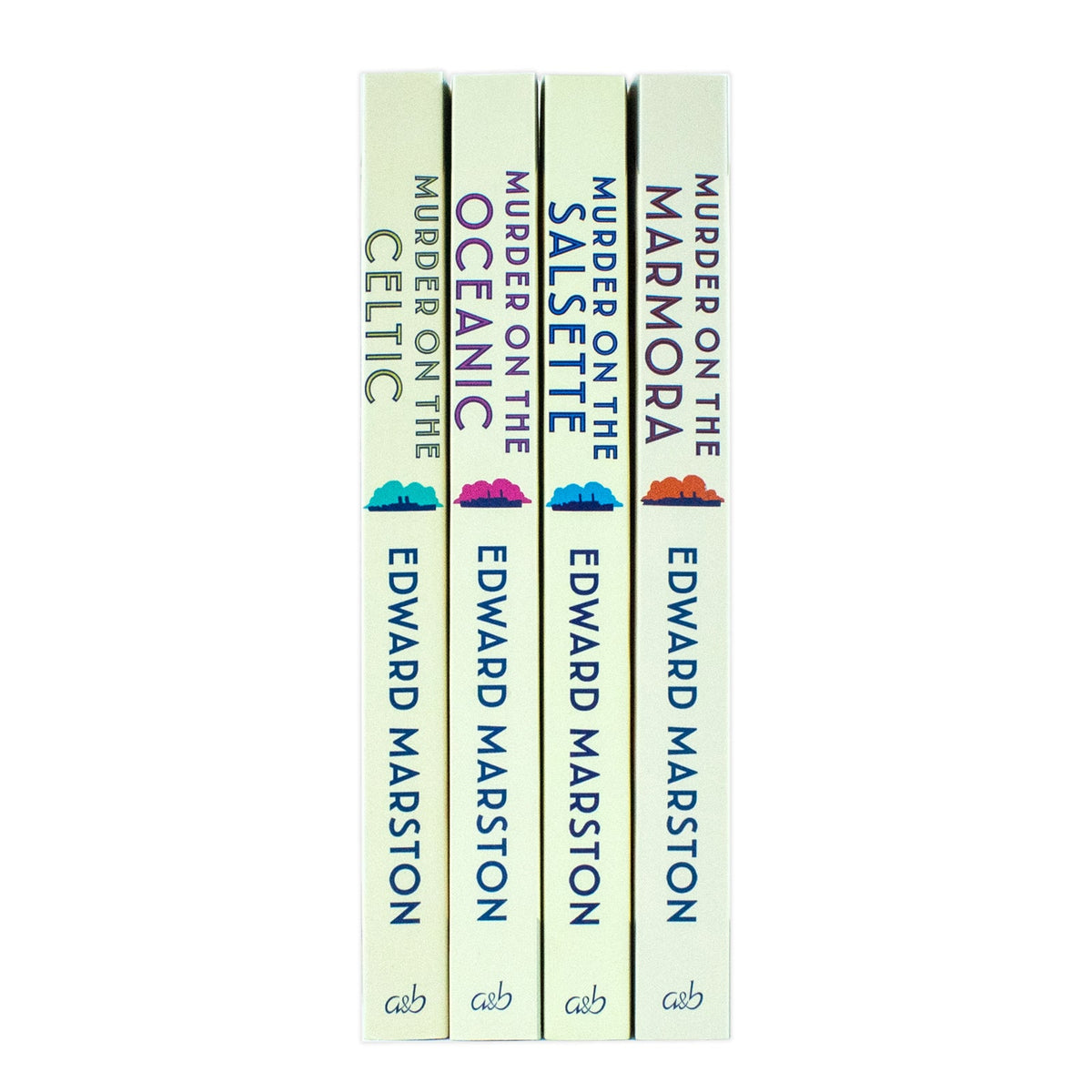 Edward Marston 4 Book Collection - Murder on the Oceanic, Celtic, Marmora, Salsette (12+ years) for Mystery Lovers