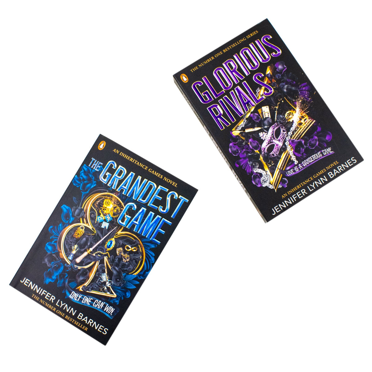 The Grandest Game Series by Jennifer Lynn Barnes 2 Books Collection Set (Glorious Rival and The Grandest Game) | Paperback