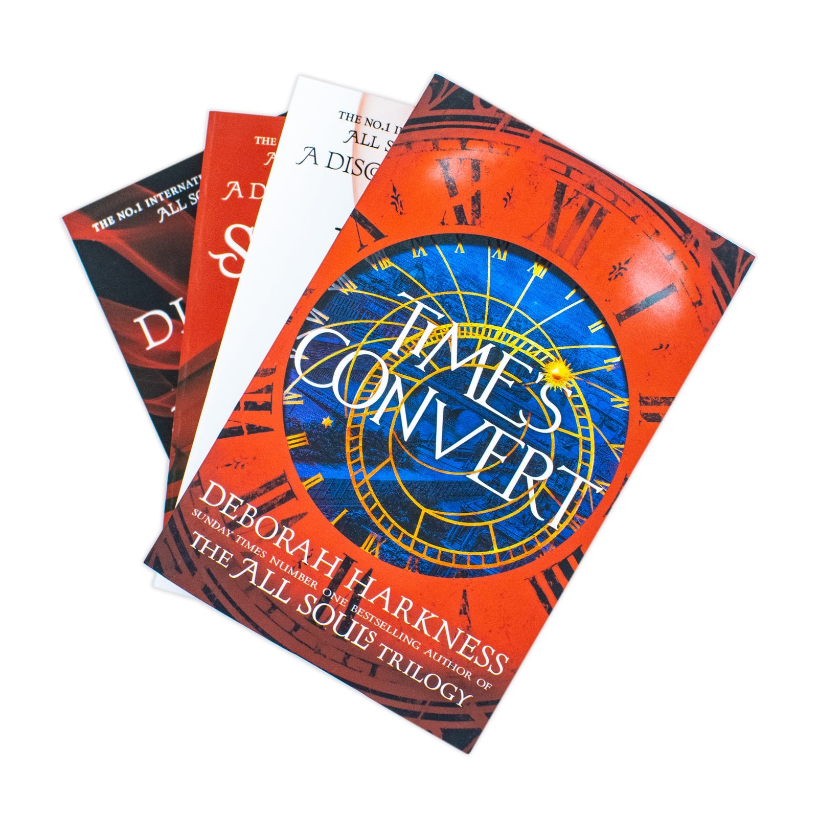 Explore the All Souls 4 Book Set by Deborah Harkness Paperback Set of Witches, Magic, and Romance for Enthusiastic Readers historical, supernatural