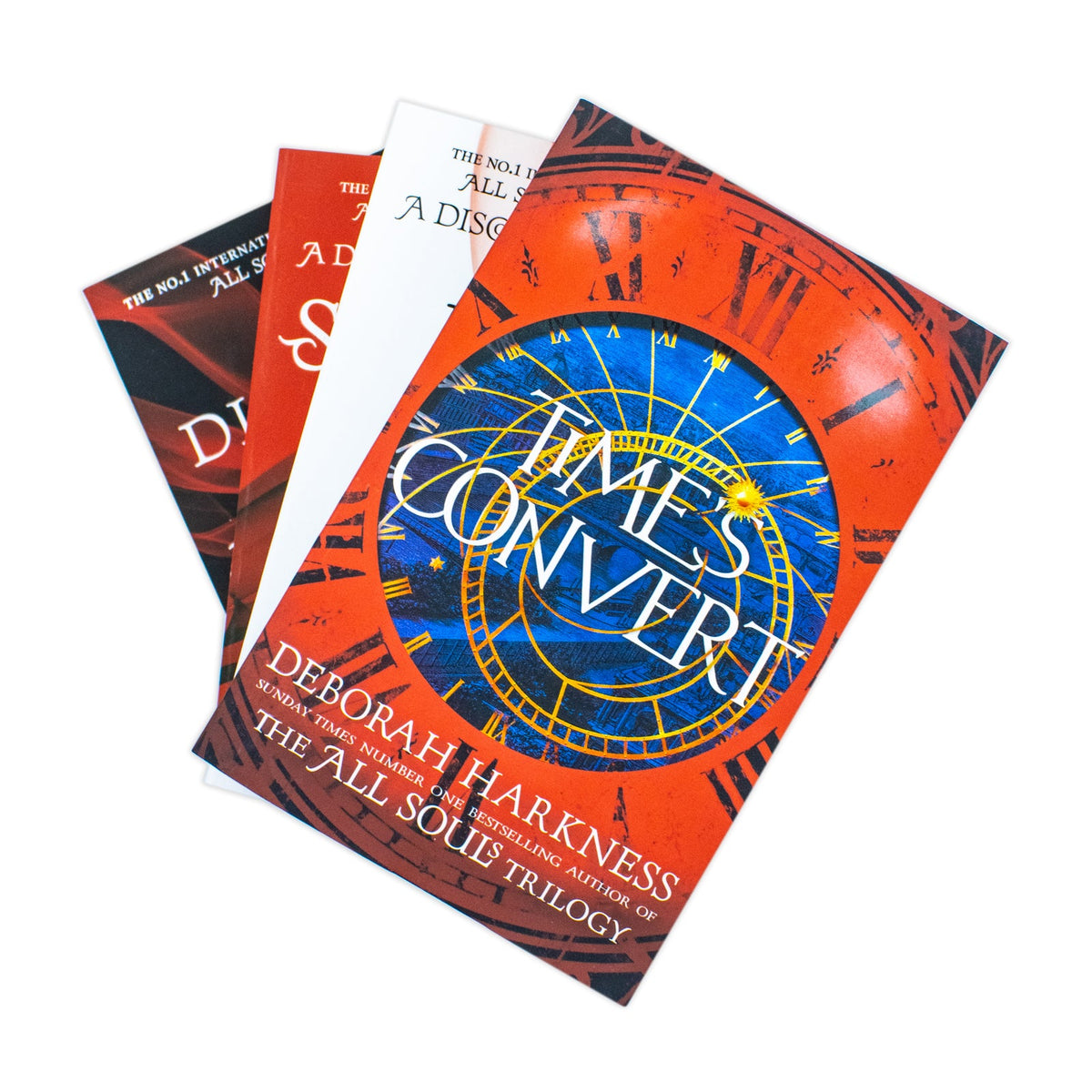 Explore the All Souls 4 Book Set by Deborah Harkness Paperback Set of Witches, Magic, and Romance for Enthusiastic Readers historical, supernatural