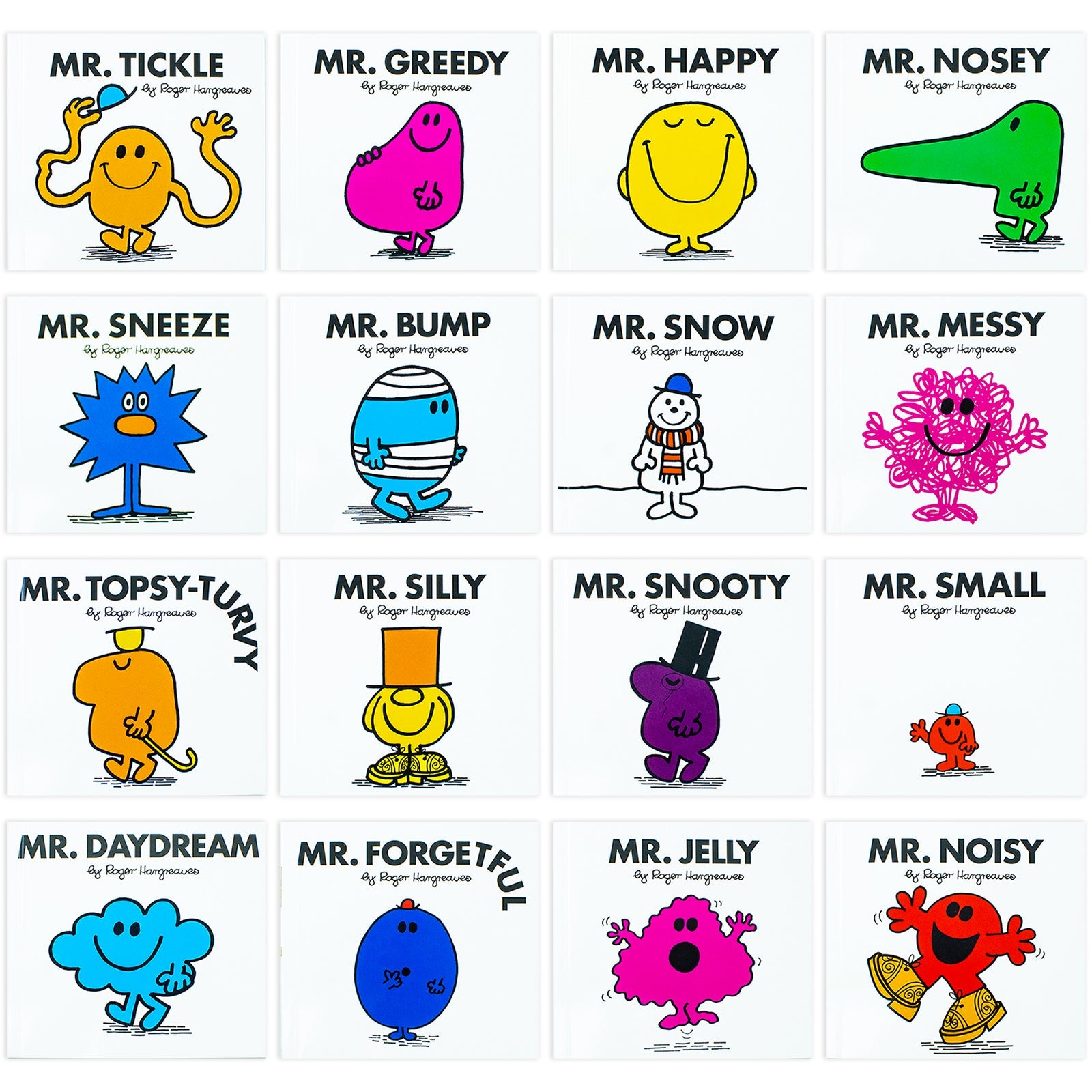 Mr. Men Complete Collection by Roger Hargreaves: 48 Fun and Classic Children's Books – Illustrated Stories for Young Readers and Family Reading