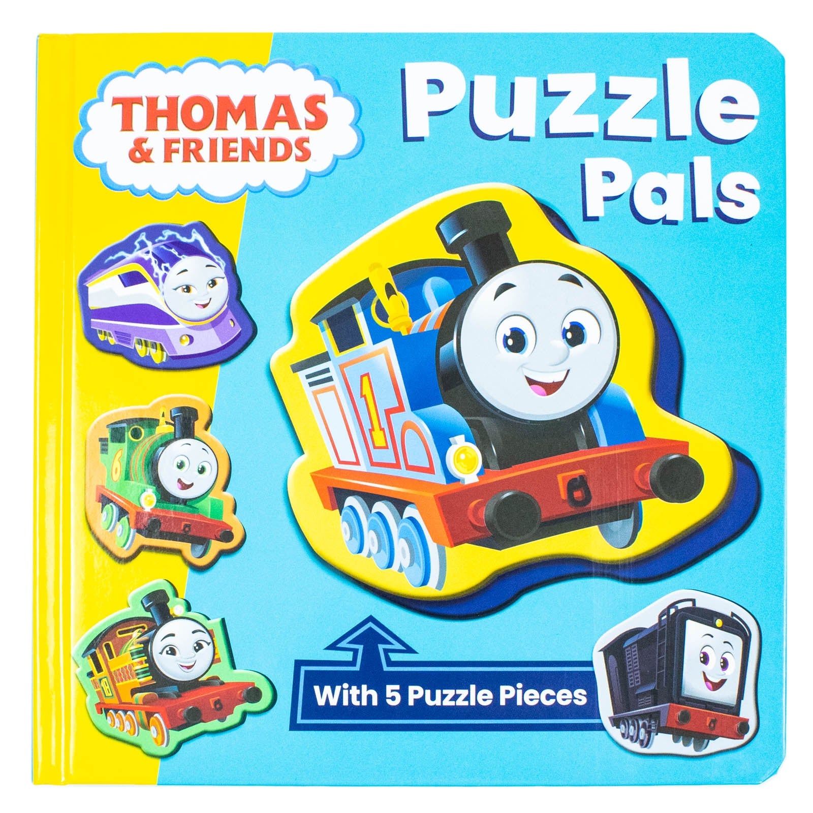 Thomas & Friends: Puzzle Pals| Chunky Jigsaw for Small Hands |Interactive Kids' Book, Early Learning, Fun,Educational Toys for Toddlers & Preschoolers
