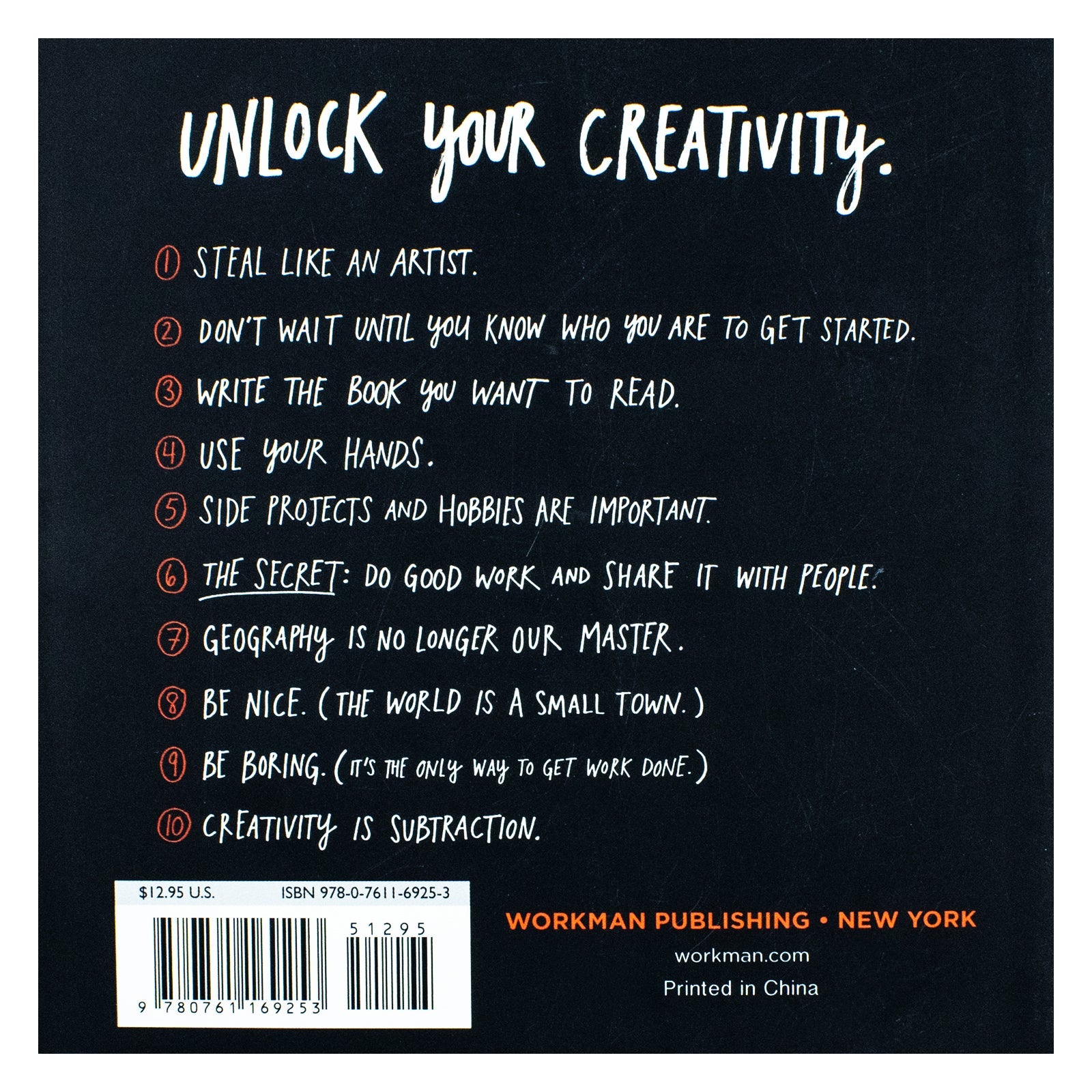 Steal Like An Artist Book: 10 Things Nobody Told You About Being Creative – Austin Kleon | Inspiration, Creativity Tips & Artistic Motivation