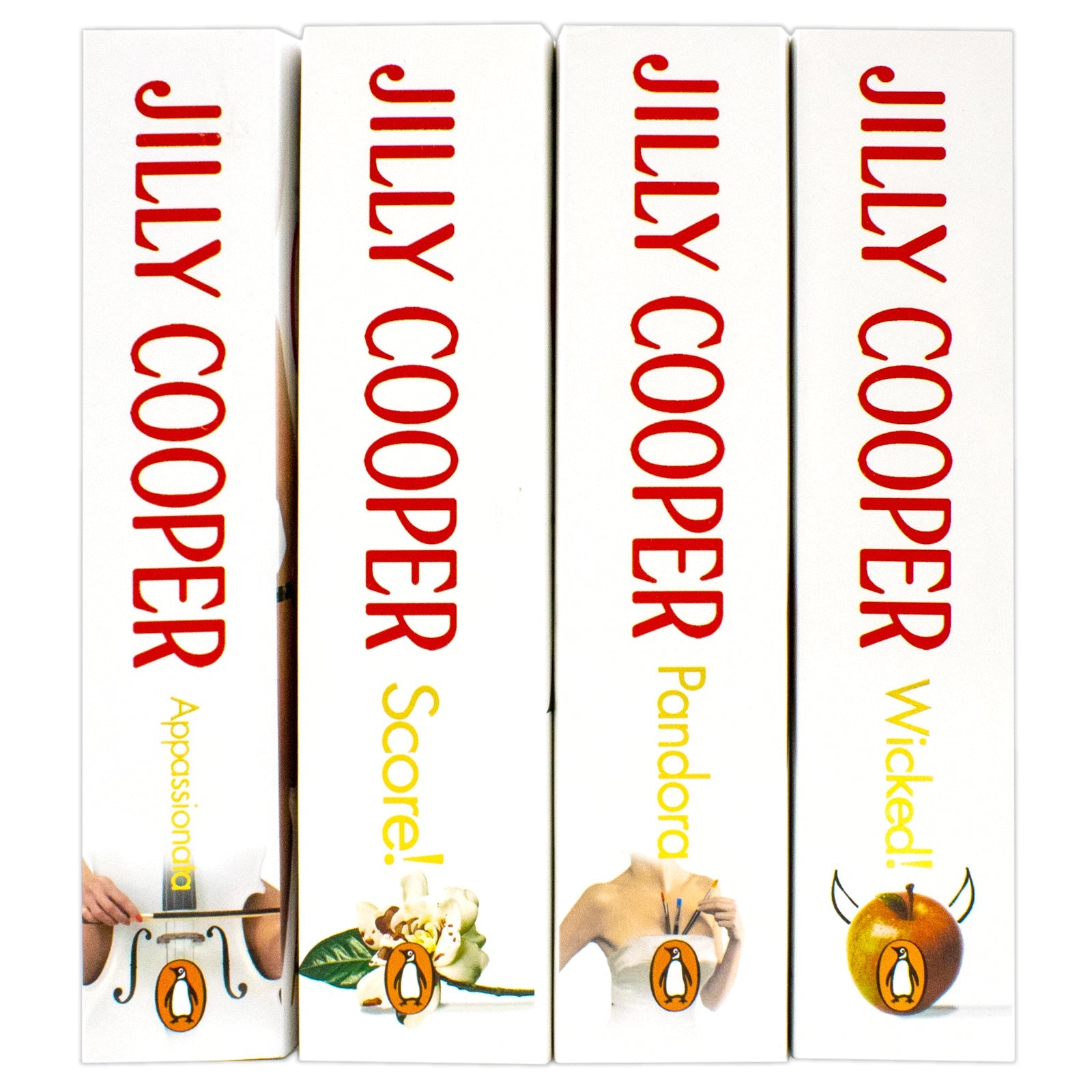 Rutshire Chronicles Series Book 5-8 By Jilly Cooper 4 Books Collection Set (Appassionata, Pandora, Wicked and Score)
