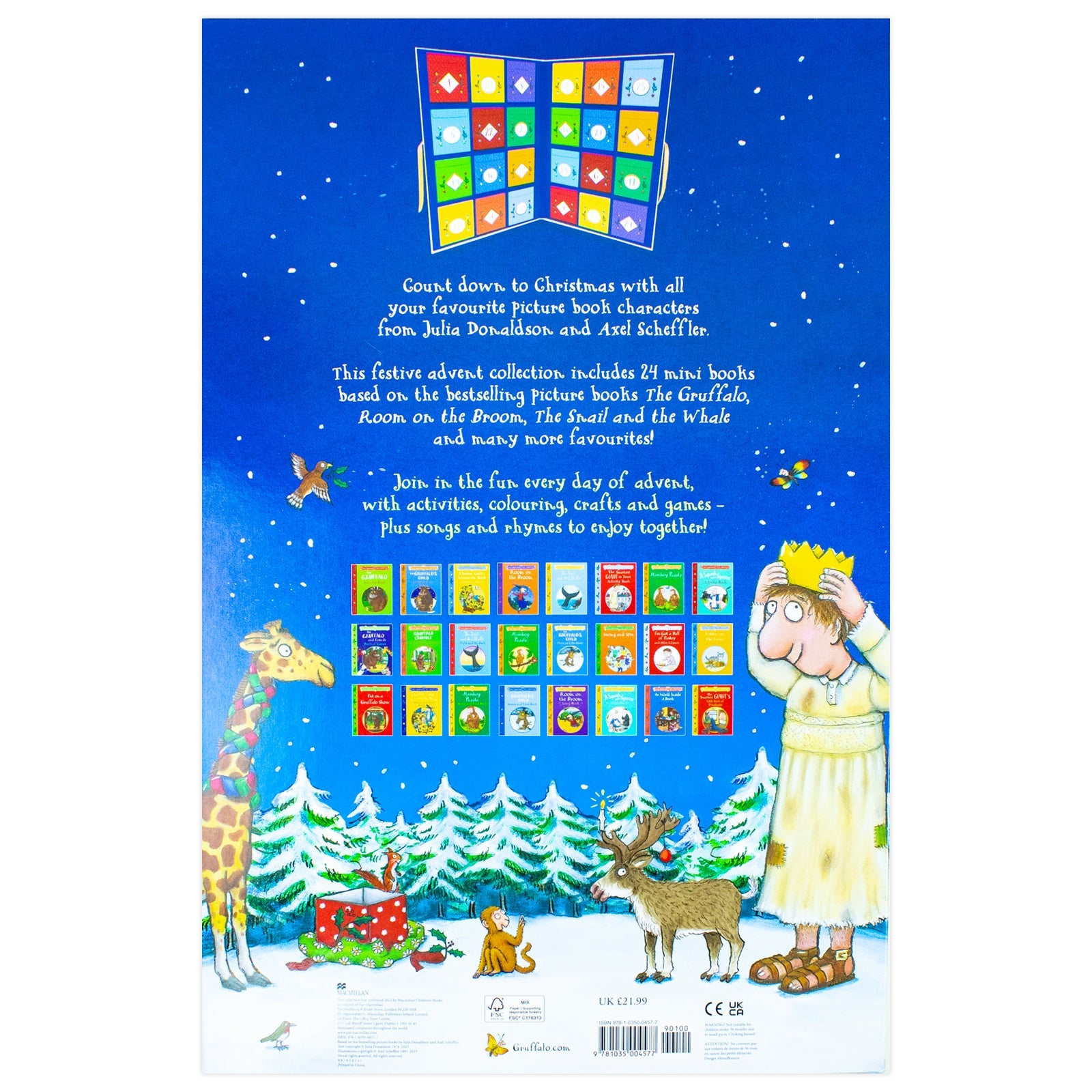 The Gruffalo and Friends Advent Calendar Book Collection: the perfect book advent calendar for children this Christmas!