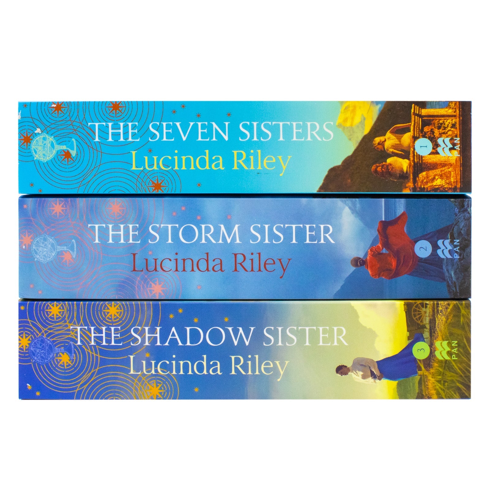 Lucinda Riley The Seven Sisters Series: 3-Book Collection – Fiction Drama, Family Adventure, Mystery, Relationships & Emotional Journey