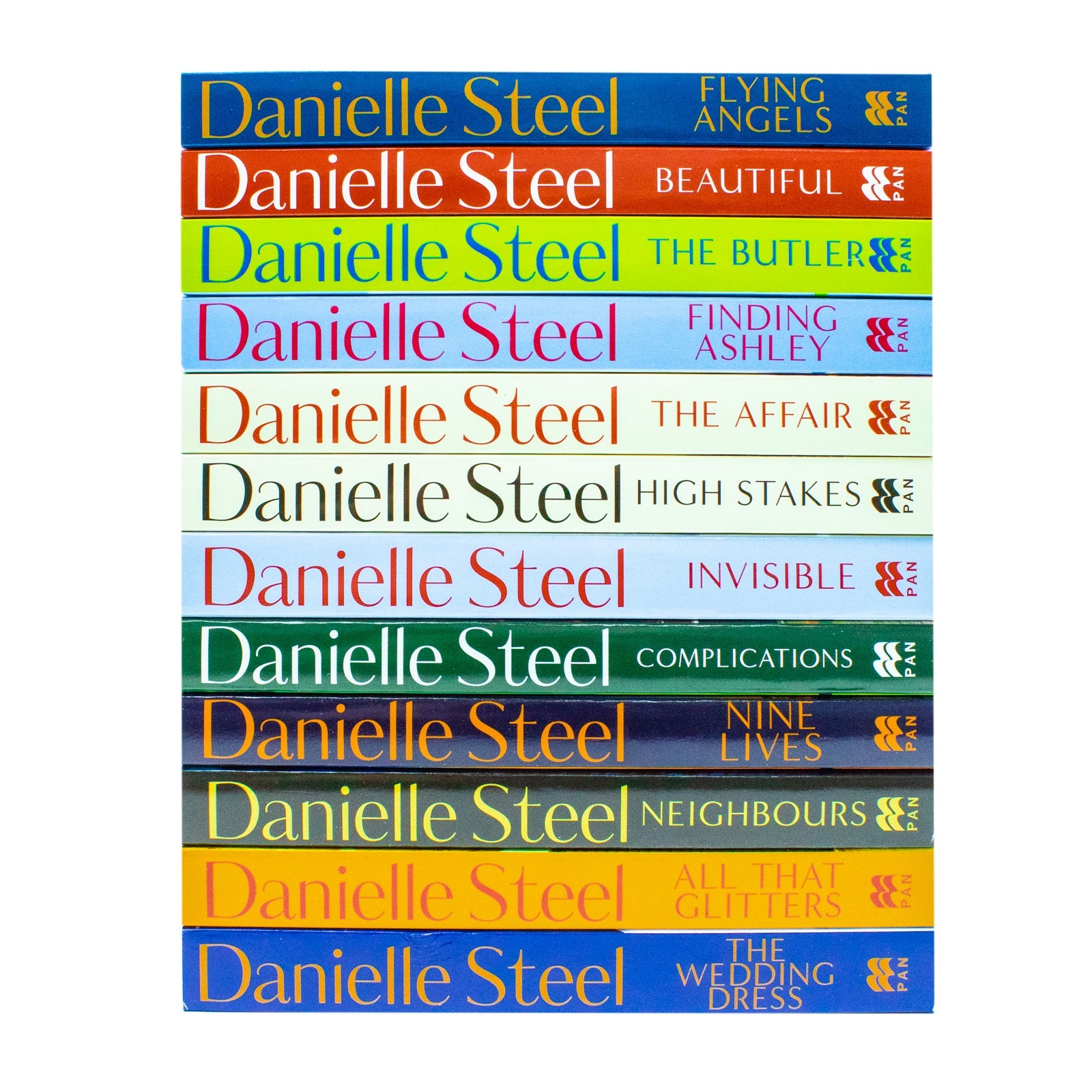 Danielle Steel 12-Book Box Set Collection – Featuring The Wedding Dress, All That Glitters, The Butler & More – Bestselling Romance & Fiction Novel