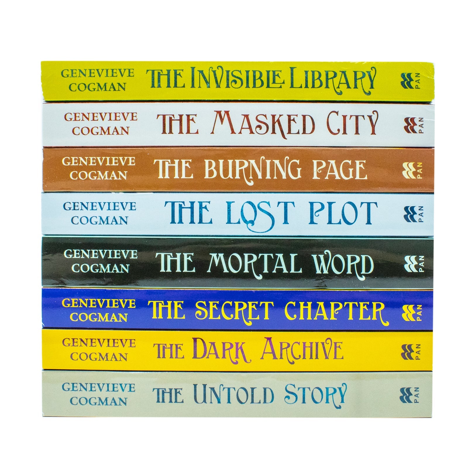 The Invisible Library Series 8 Books Collection Set by Genevieve Cogman - Fantasy Paperback