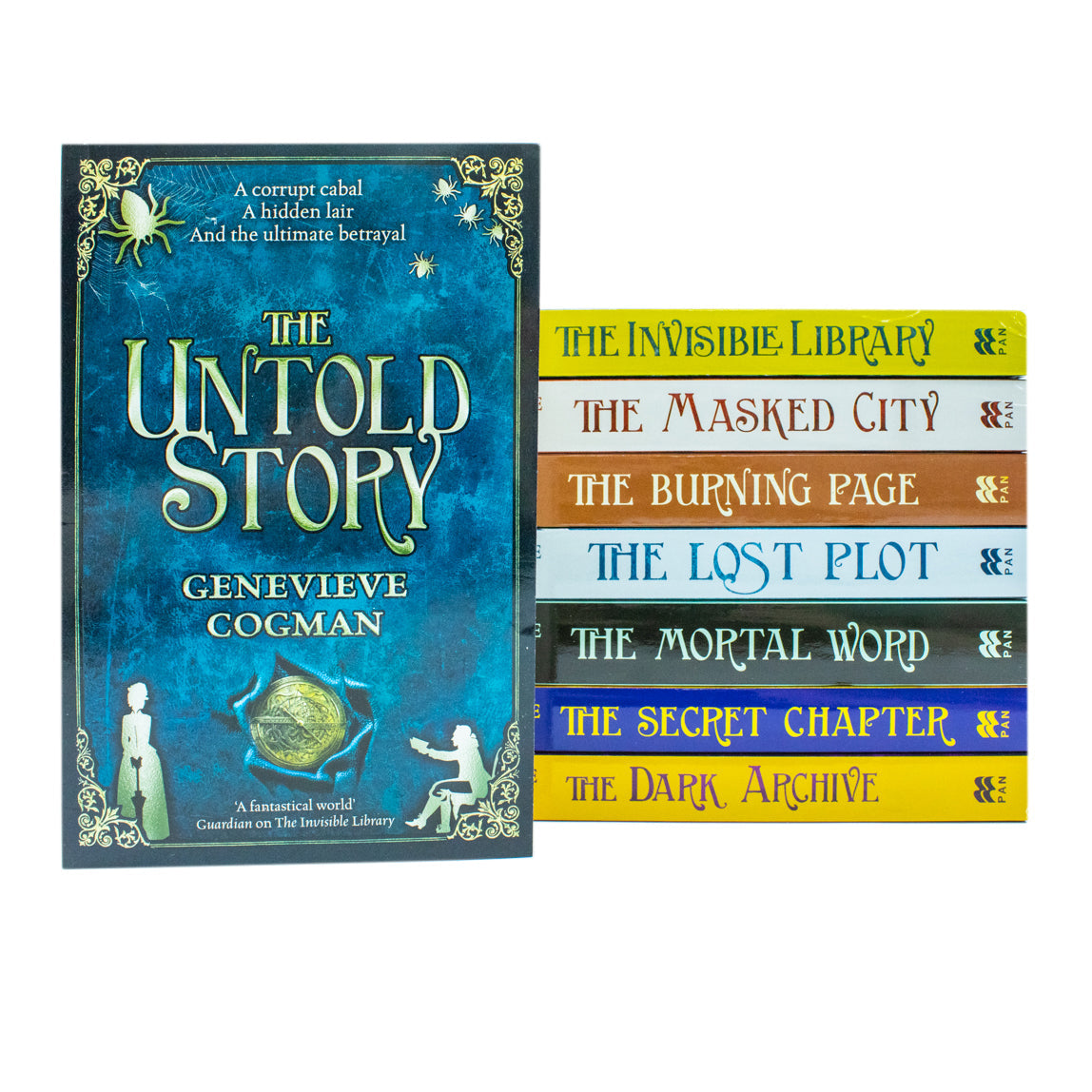 The Invisible Library Series 8 Books Collection Set by Genevieve Cogman - Fantasy Paperback