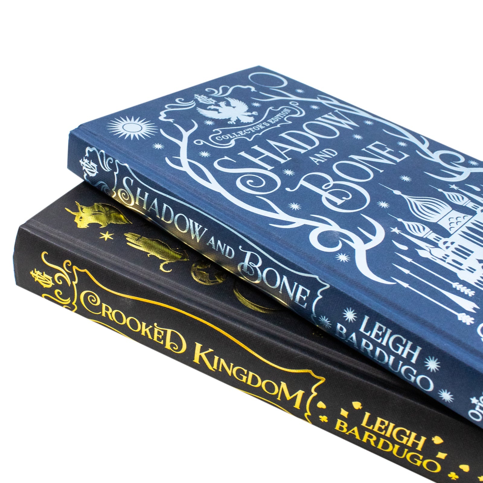 Leigh Bardugo Collector's Edition 2 Book Set – Includes Shadow and Bone & Crooked Kingdom! Must-Have for Grishaverse Fans and Collectors!