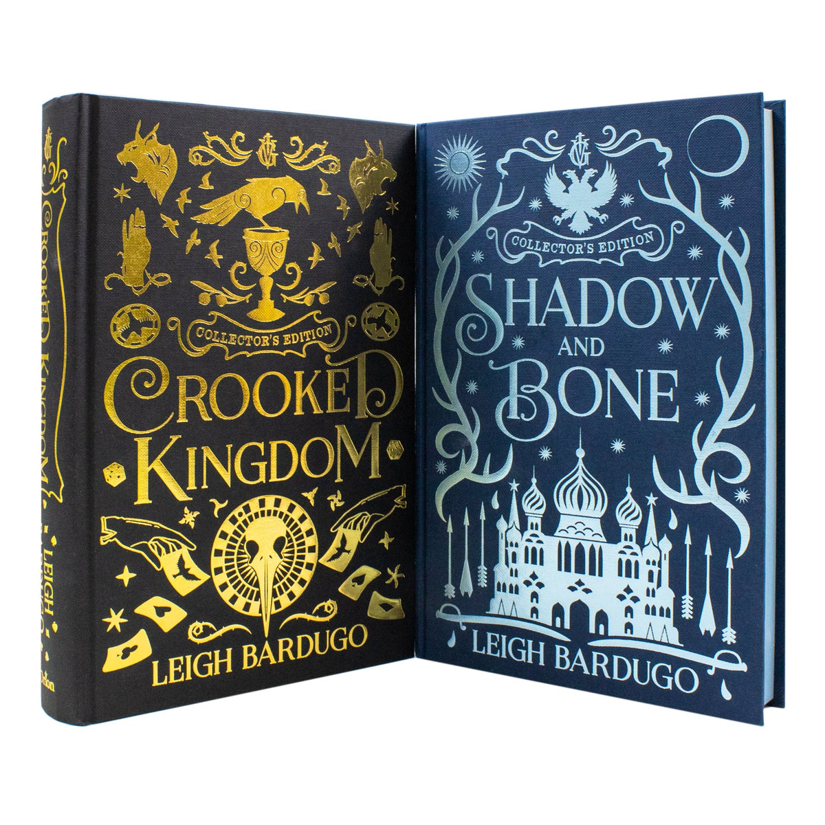 Leigh Bardugo Collector's Edition 2 Book Set – Includes Shadow and Bone & Crooked Kingdom! Must-Have for Grishaverse Fans and Collectors!
