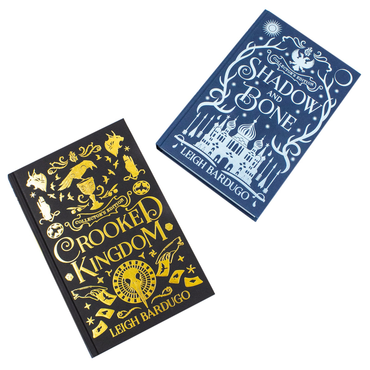 Leigh Bardugo Collector's Edition 2 Book Set – Includes Shadow and Bone & Crooked Kingdom! Must-Have for Grishaverse Fans and Collectors!