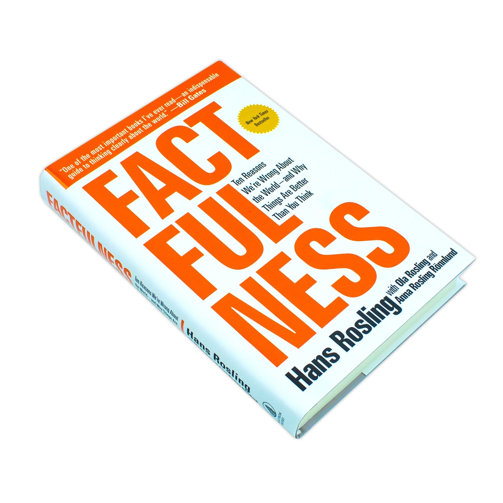 Factfulness Book: Ten Reasons We're Wrong About the World – And Why Things Are Better| Hans Rosling’s Non-Fiction on Data, Society & Critical Thinking