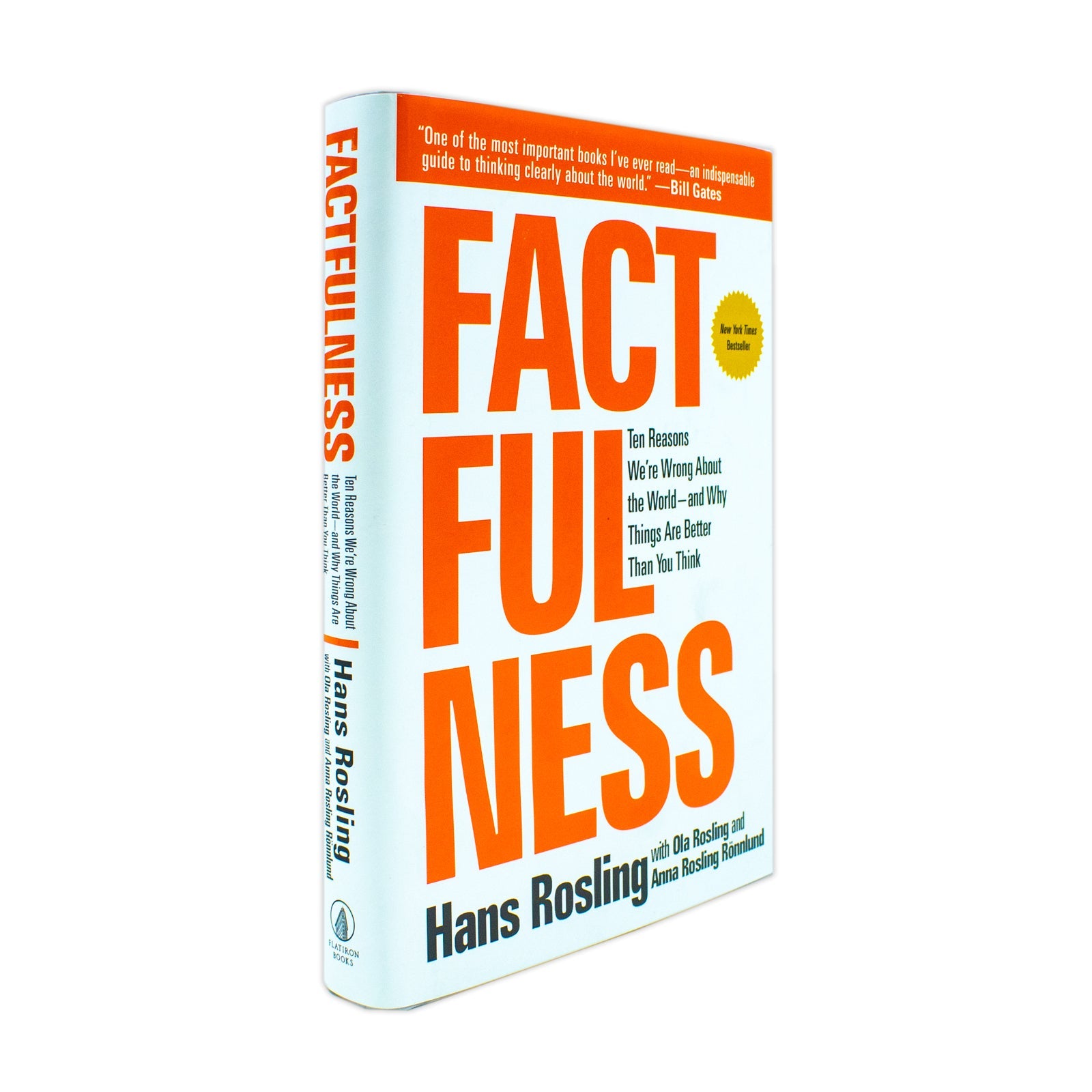 Factfulness Book: Ten Reasons We're Wrong About the World – And Why Things Are Better| Hans Rosling’s Non-Fiction on Data, Society & Critical Thinking