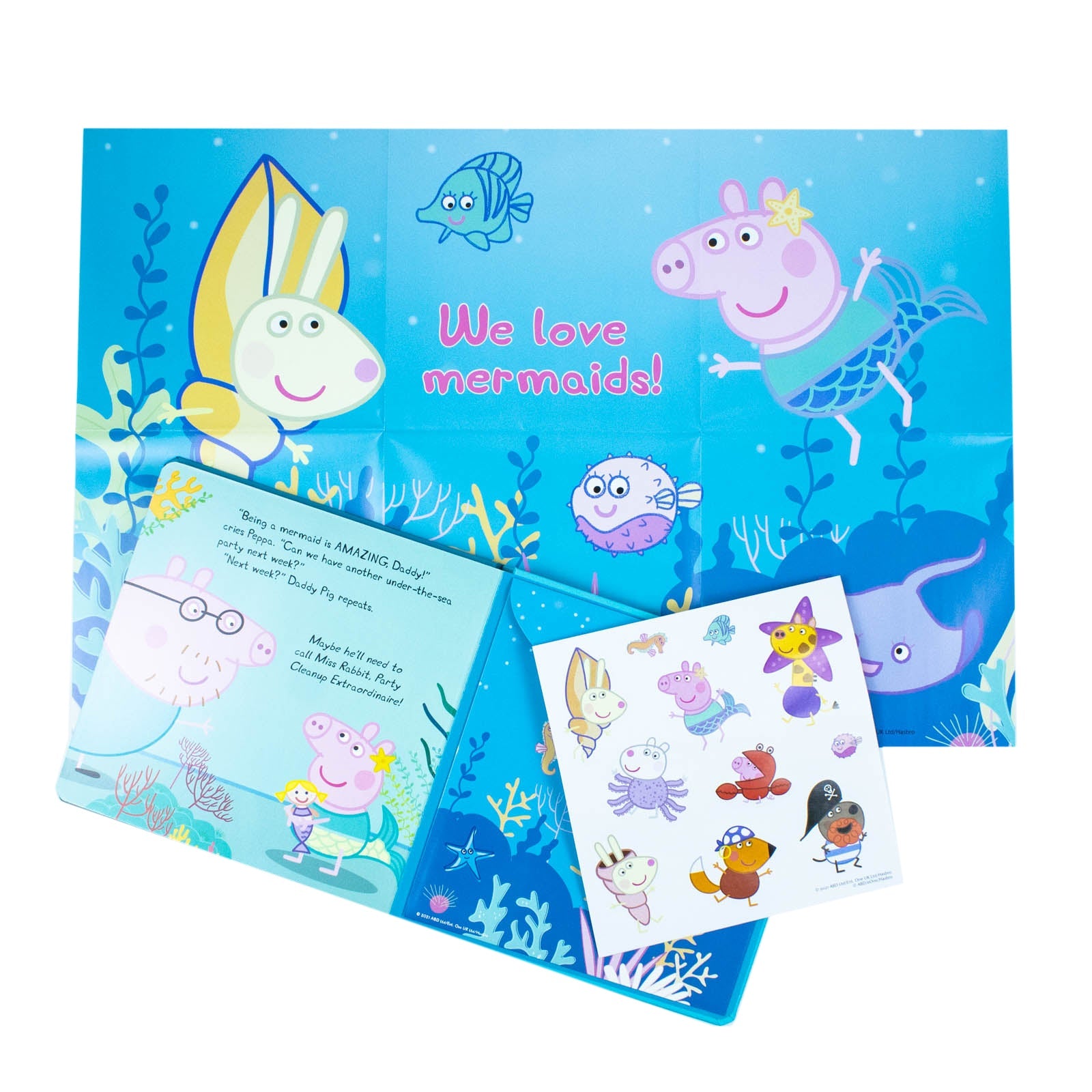 Peppa's Mermaid Adventure Book By Lauren Holowaty