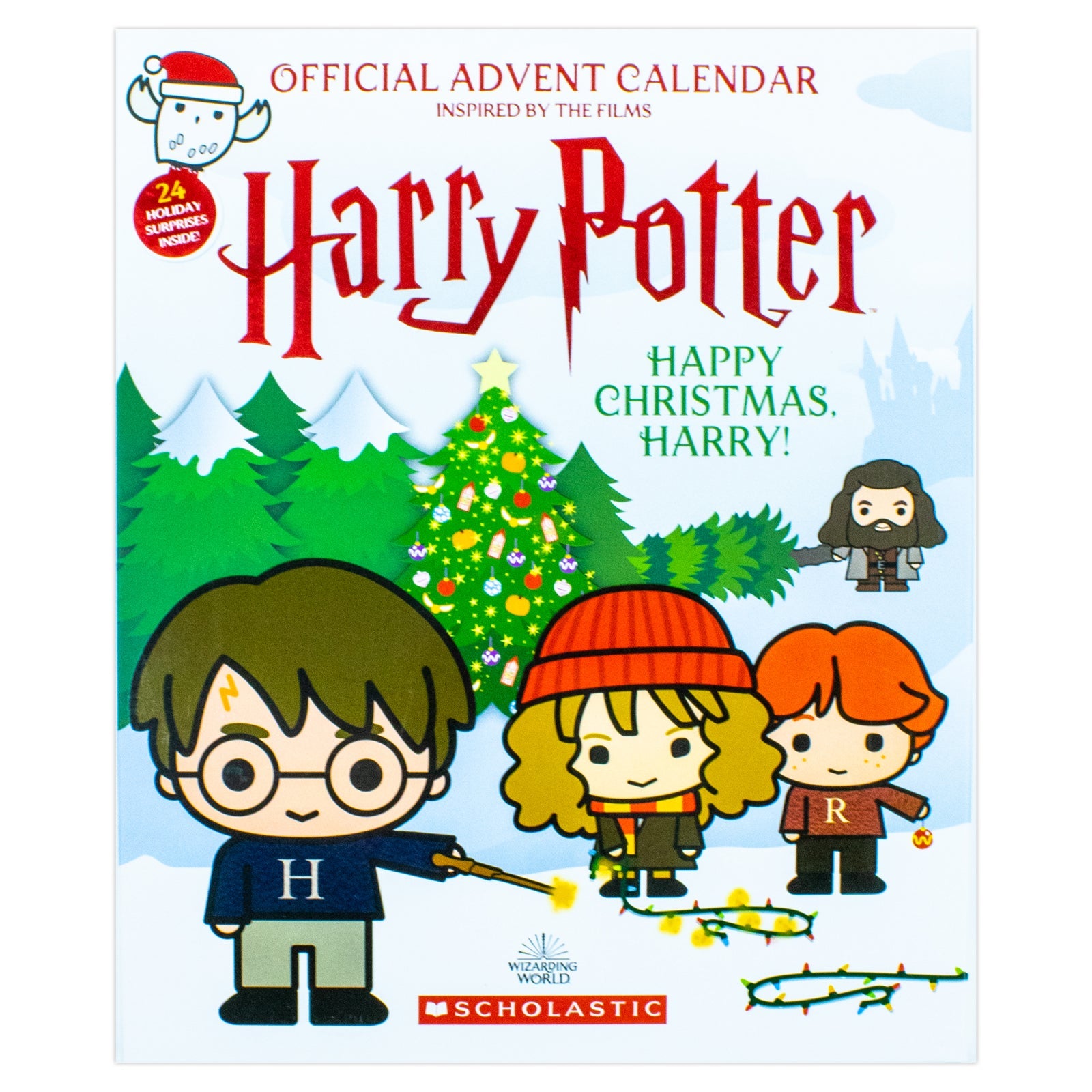 Official Harry Potter Advent Calendar – Magical Christmas Countdown Gift Box with 24 Wizarding World Surprises for Holiday Collectors & Fans