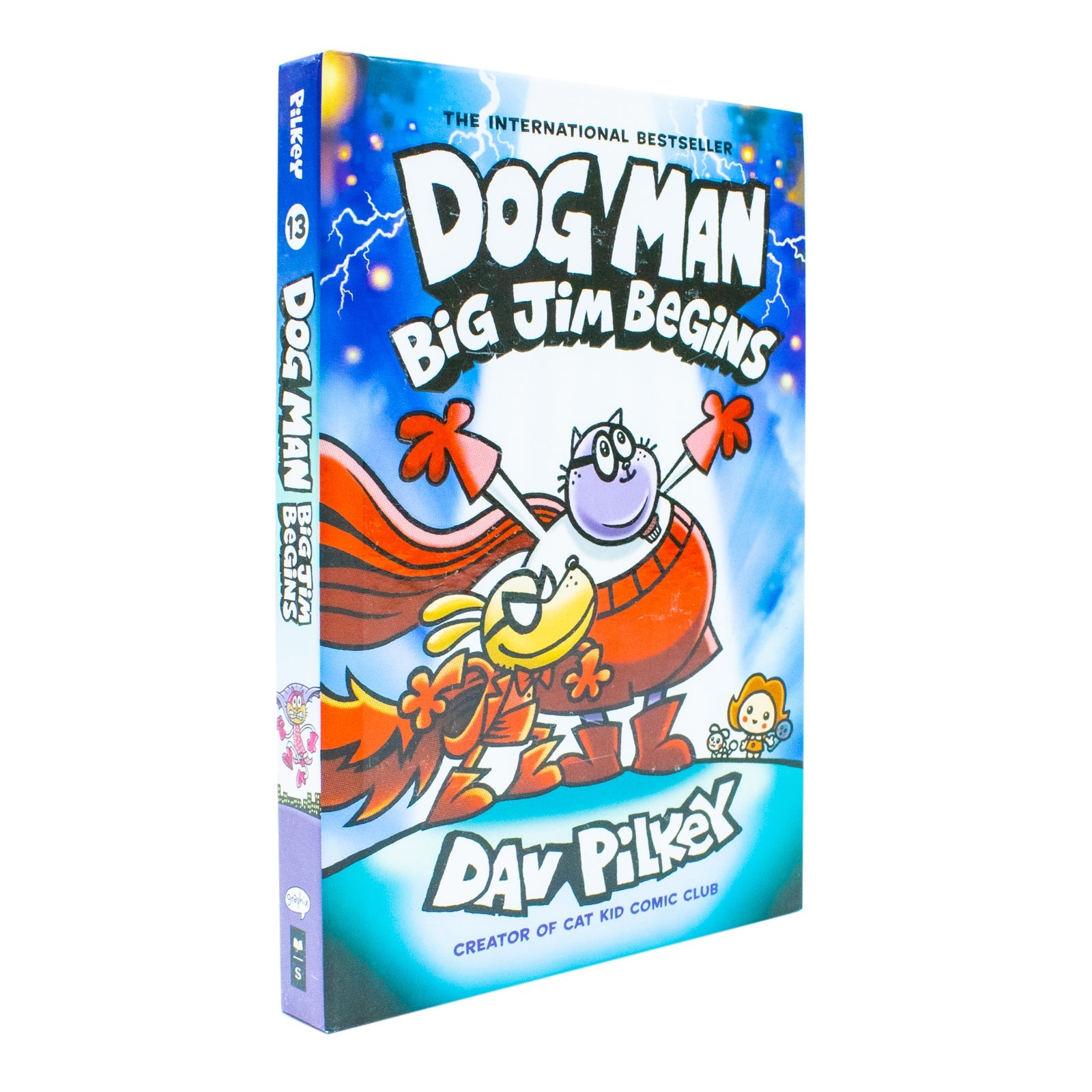 Dog Man 13: Big Jim Begins (a laugh-out-loud, full-colour book in the Number One, millions-of-copies-selling series!): A Graphic Novel