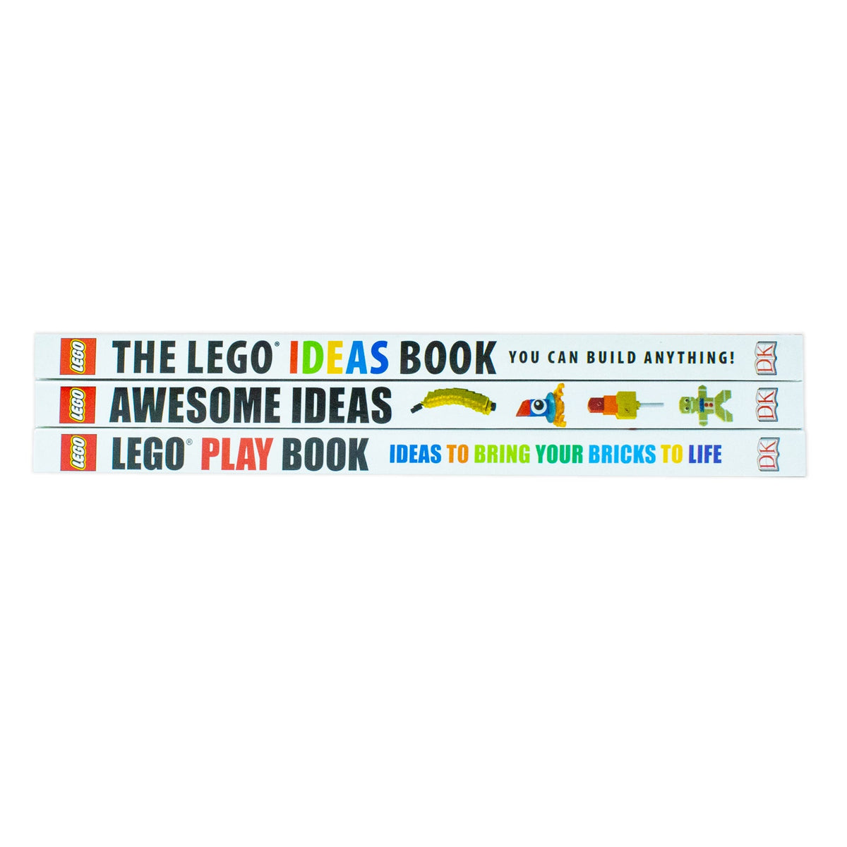 DK LEGO Activity Ideas 3-Book Set | Fun & Creative Building Projects for Kids – LEGO Play, Awesome Ideas & Educational Activities for Imaginative Fun